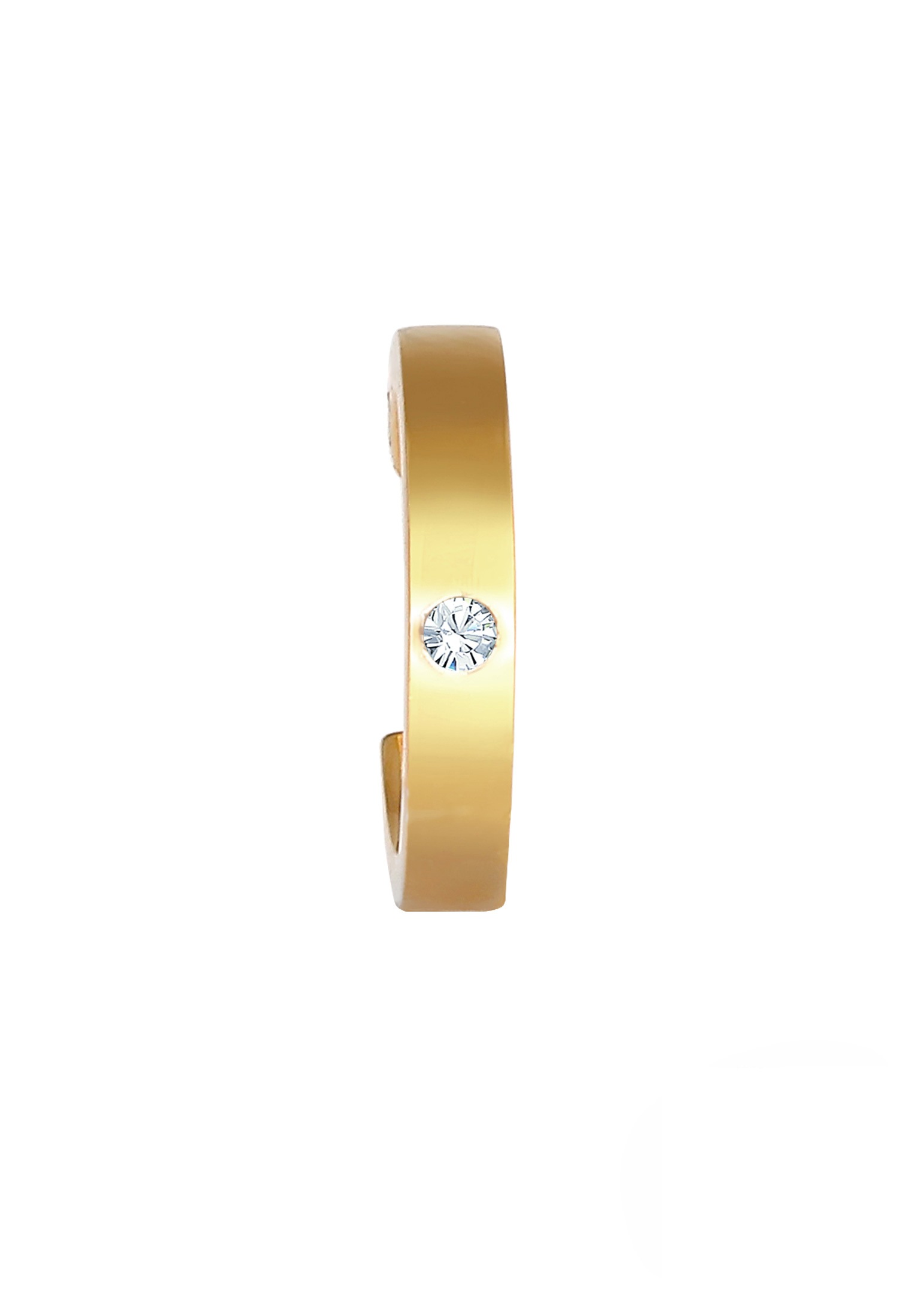 Elli Ohrklemme »Ohrringe Single Earcuff Kristalle 925 Silber«