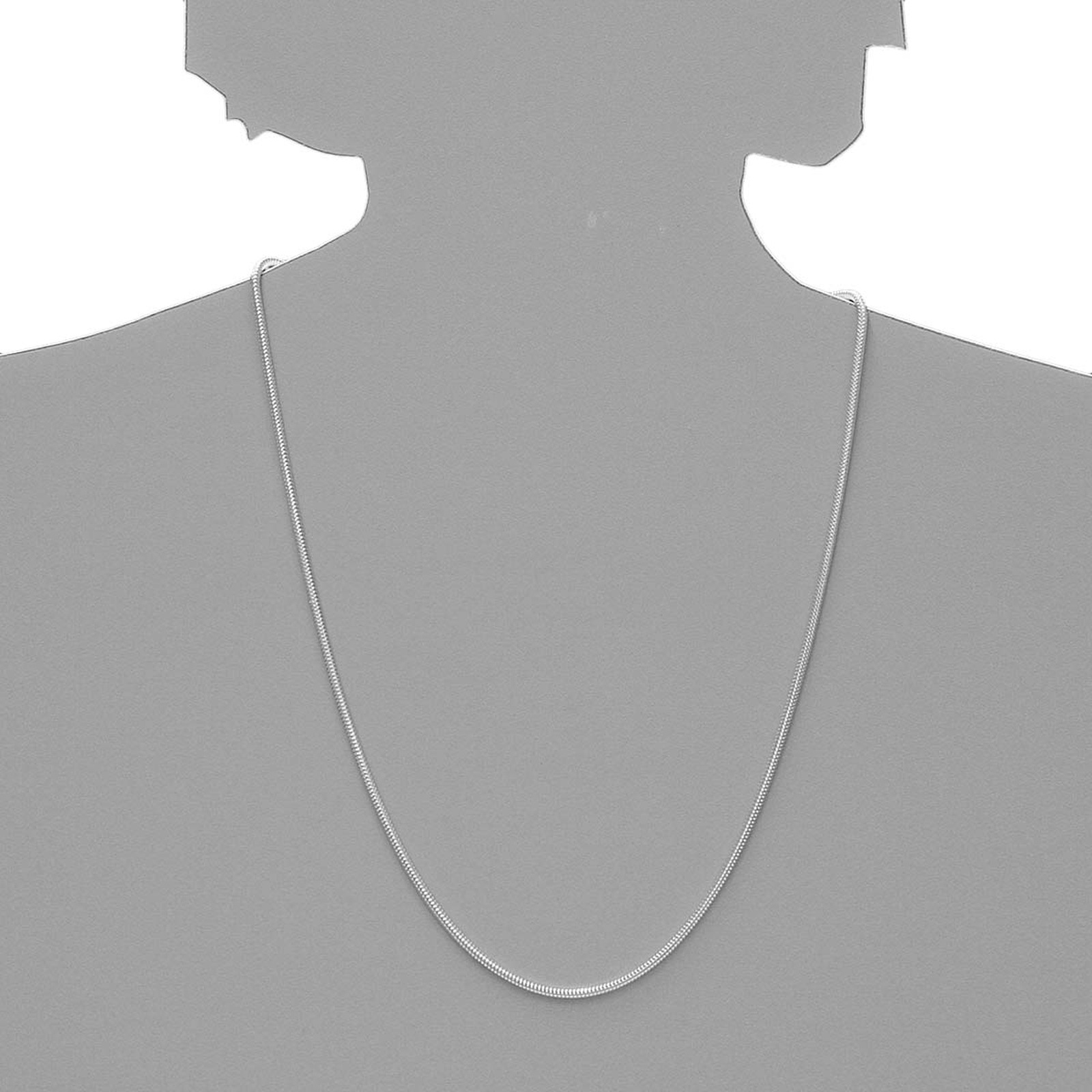 OSTSEE-SCHMUCK Silberkette »- Schlange 2,0 mm - Silber 925/000 -,«