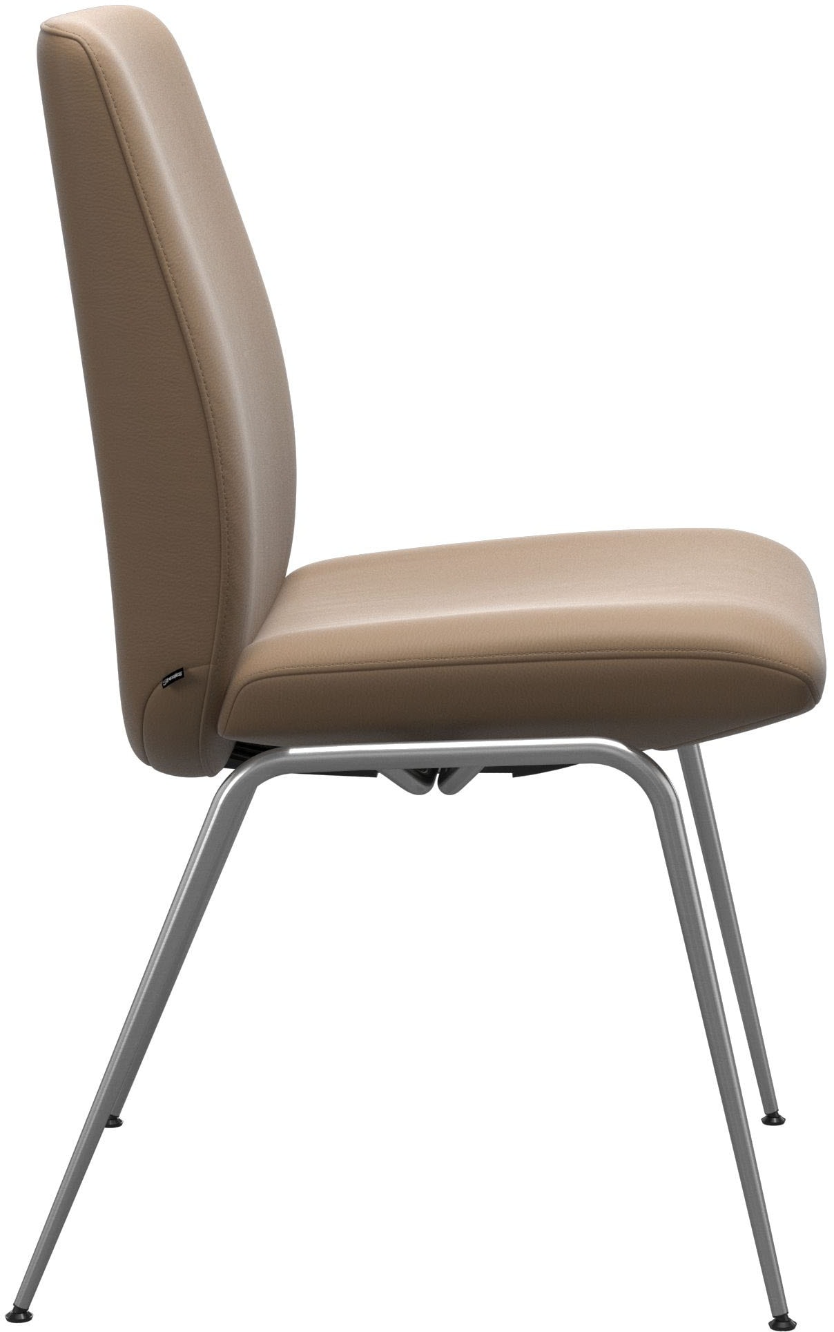 Stressless® Polsterstuhl »Laurel«, Leder PALOMA, Low Back, Größe L, mit Beinen aus Stahl in Schwarz matt