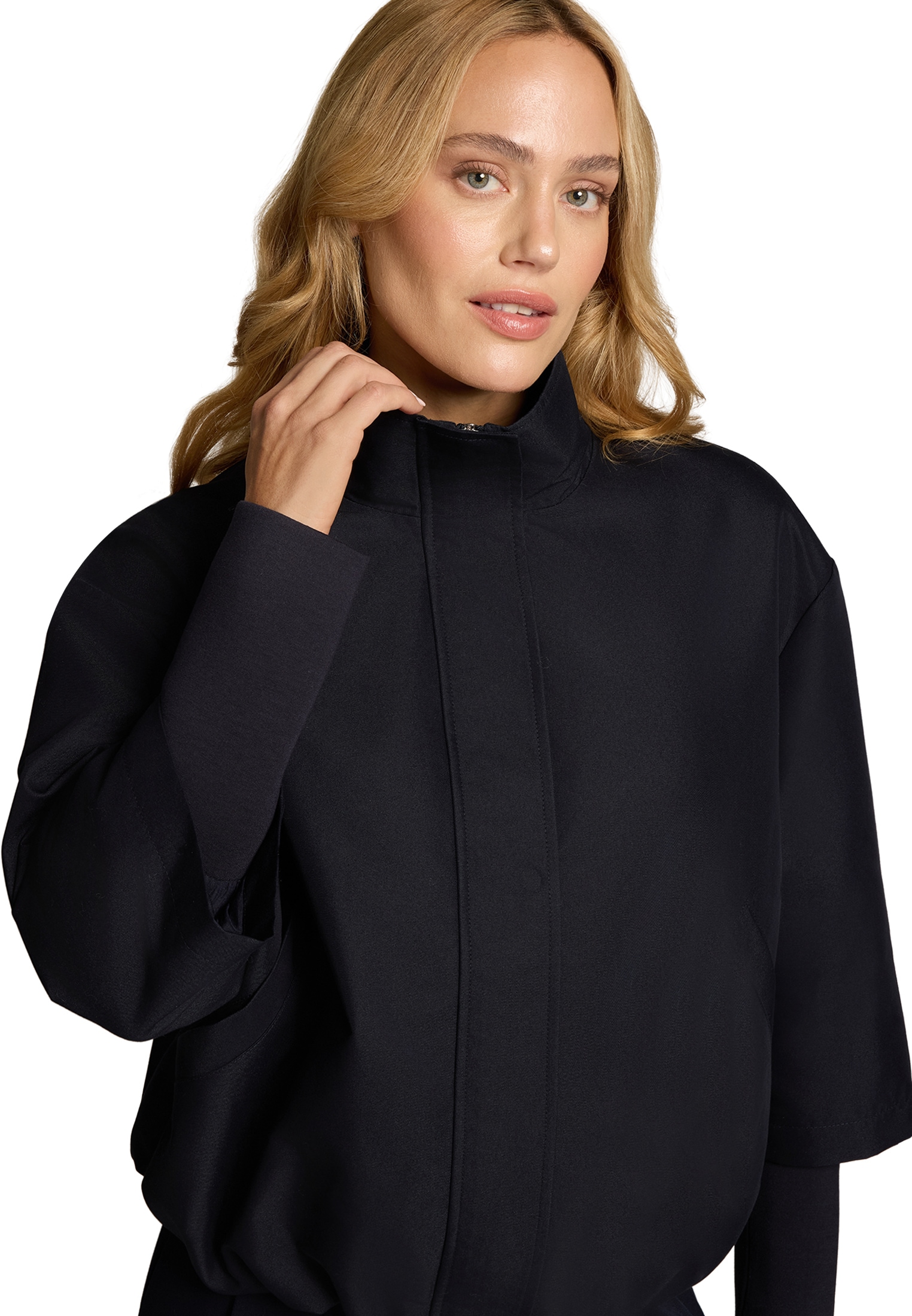 Zero Outdoorjacke »Jacke mit Stehkragen«