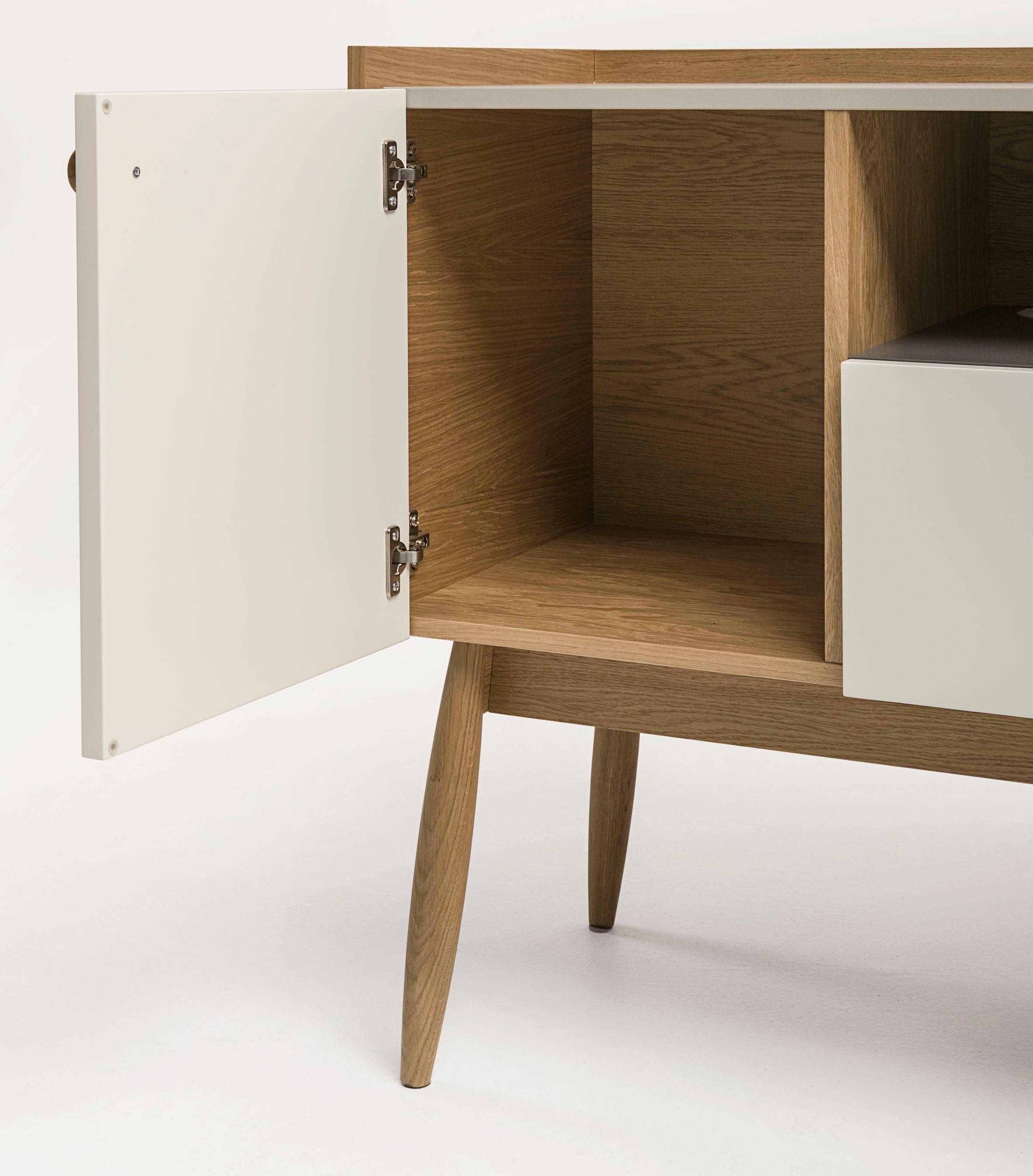 Woodman Sideboard, Kommode im angesagten skandinavischen Look, Breite 115 cm, FSC®