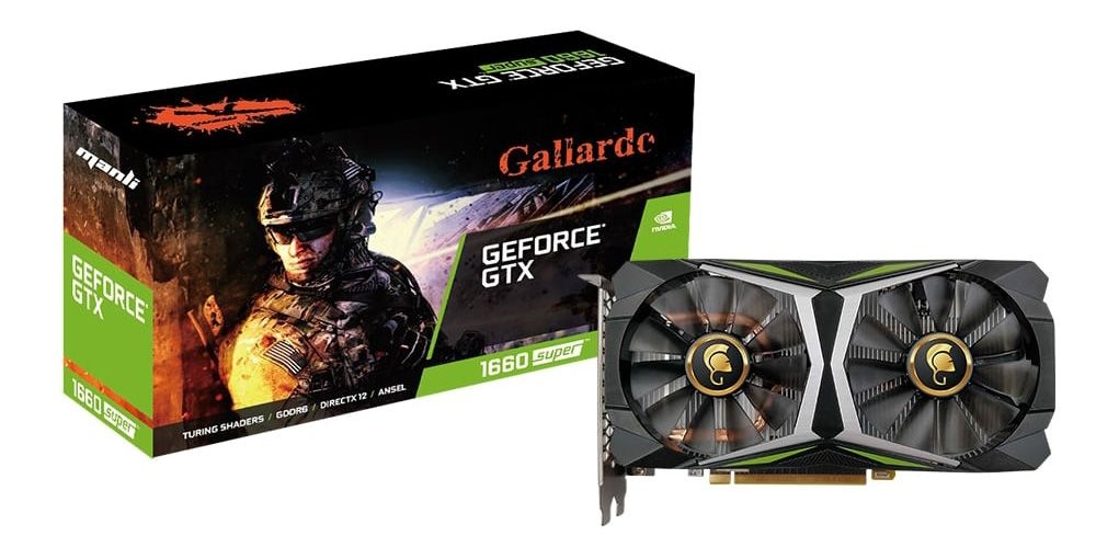 Manli Grafikkarte »GTX1660 Super GTX 1660 Super Gallardo«, 6 GB, GDDR6, Dual Fan Lüfter kaufen