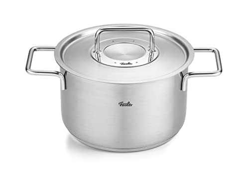 Fissler Topf-Set »Fissler Pure Collection« Set, Kochtopf 16/20/24 + Bratentopf 20cm, 4 Stk. tlg. Edelstahl 18/10
