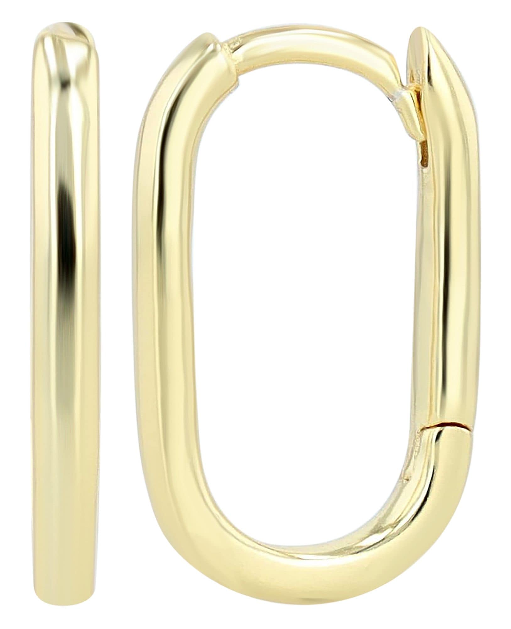 Adelia´s Paar Creolen »925 Silber Ohrringe Creolen« silberfarben