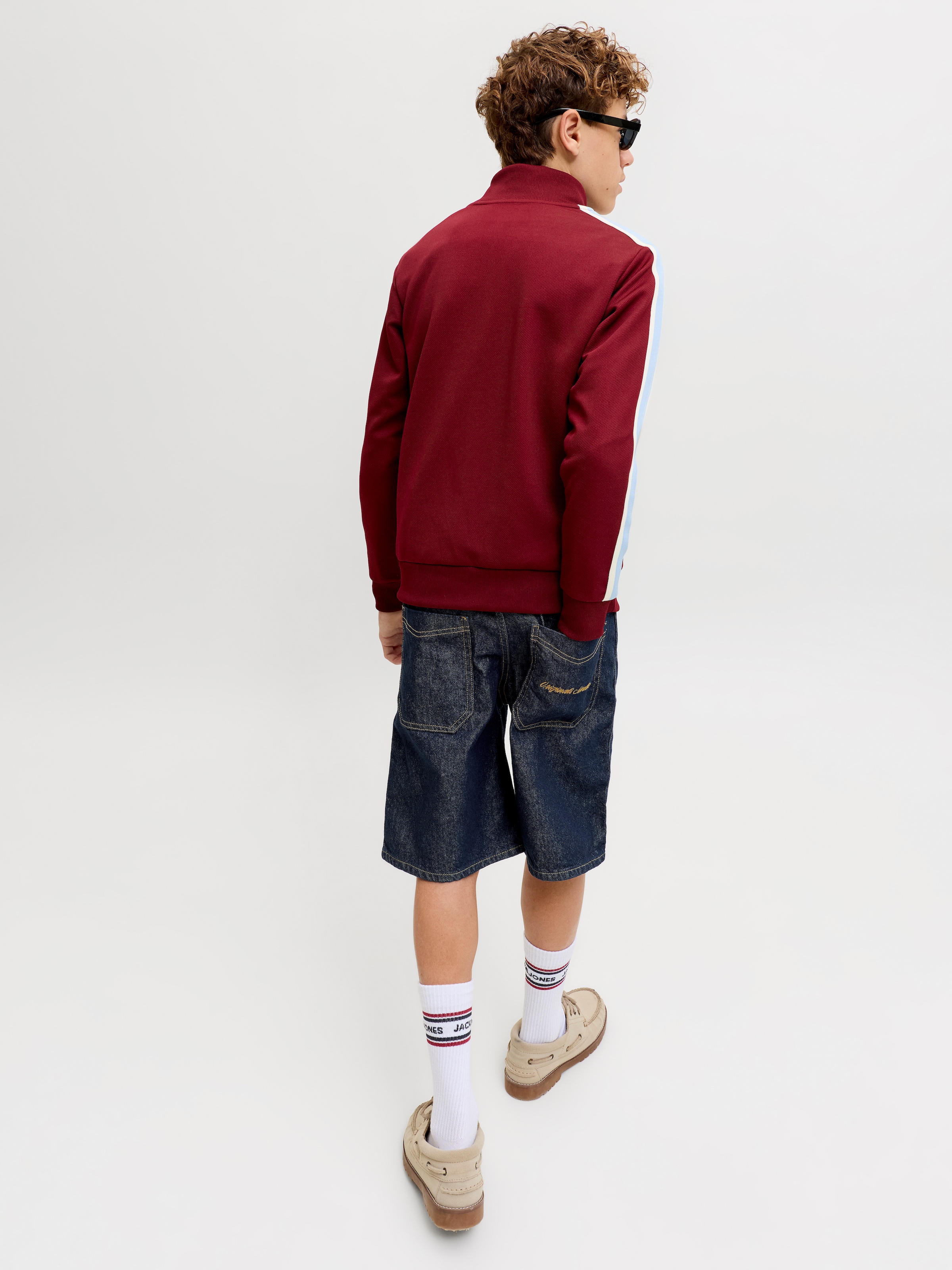 Jack & Jones Junior Shorts »JJIALEX JJNORREBRO SHORTS SQ 400 JNR«  Baumwolle, relaxed/baggy fit