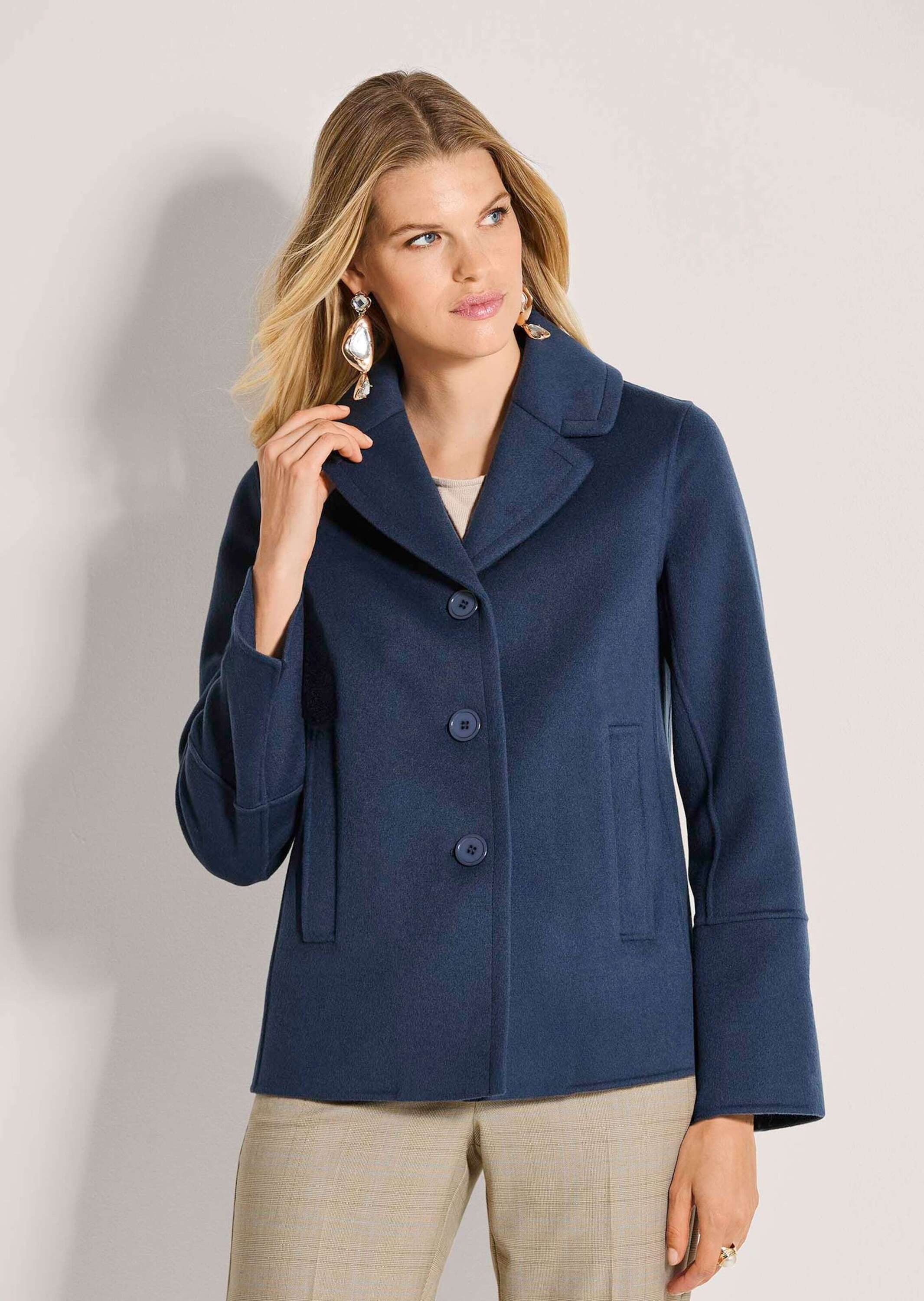 MADELEINE Kurzjacke »Doubleface-Jacke Oversized-Jacke mit Reverskragen« Doubleface