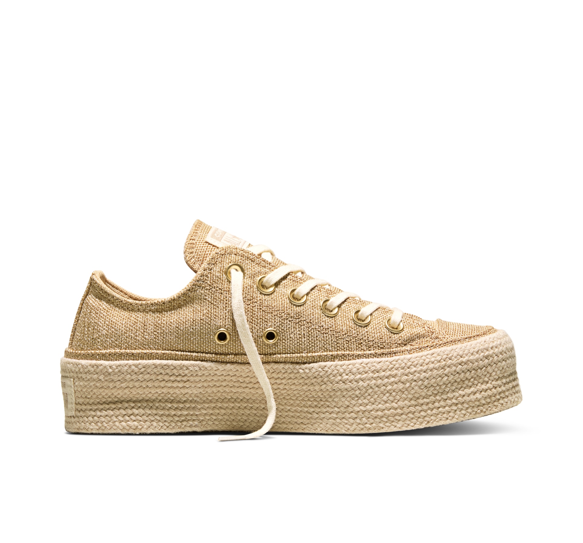 Converse Sneaker »CHUCK TAYLOR ALL STAR LIFT ESPADRILLE«  sportlicher Stil, mit profiliertem Laufsohlenprofil, mit Schnürung