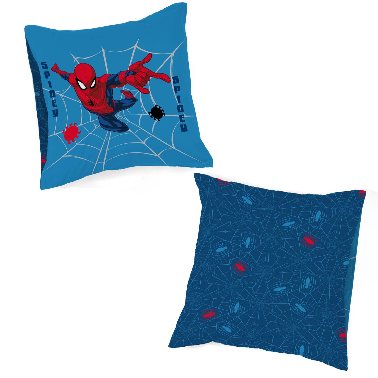 MARVEL Kinderbettwäsche »Marvel Spiderman Bettbezug-Set 135x200 cm + Kissenbezug 80x80 cm« 2 tlg. 100 % Baumwolle, maschinenwaschbar, wendbar