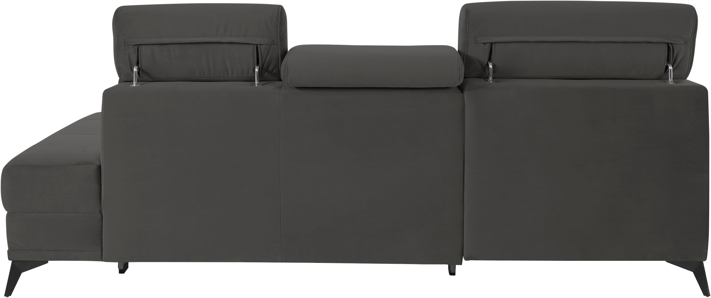 INOSIGN Ecksofa »Cardiz L-Form« inkl.Kopfteilverstellung und Federkern wahlweise mit Bettfunktion