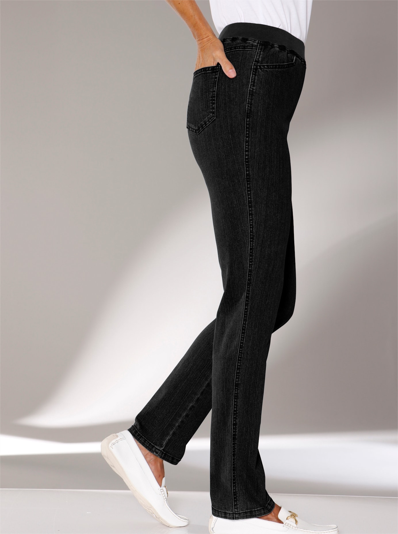 Classic Basics Stretch-Jeans, (1 tlg.)
