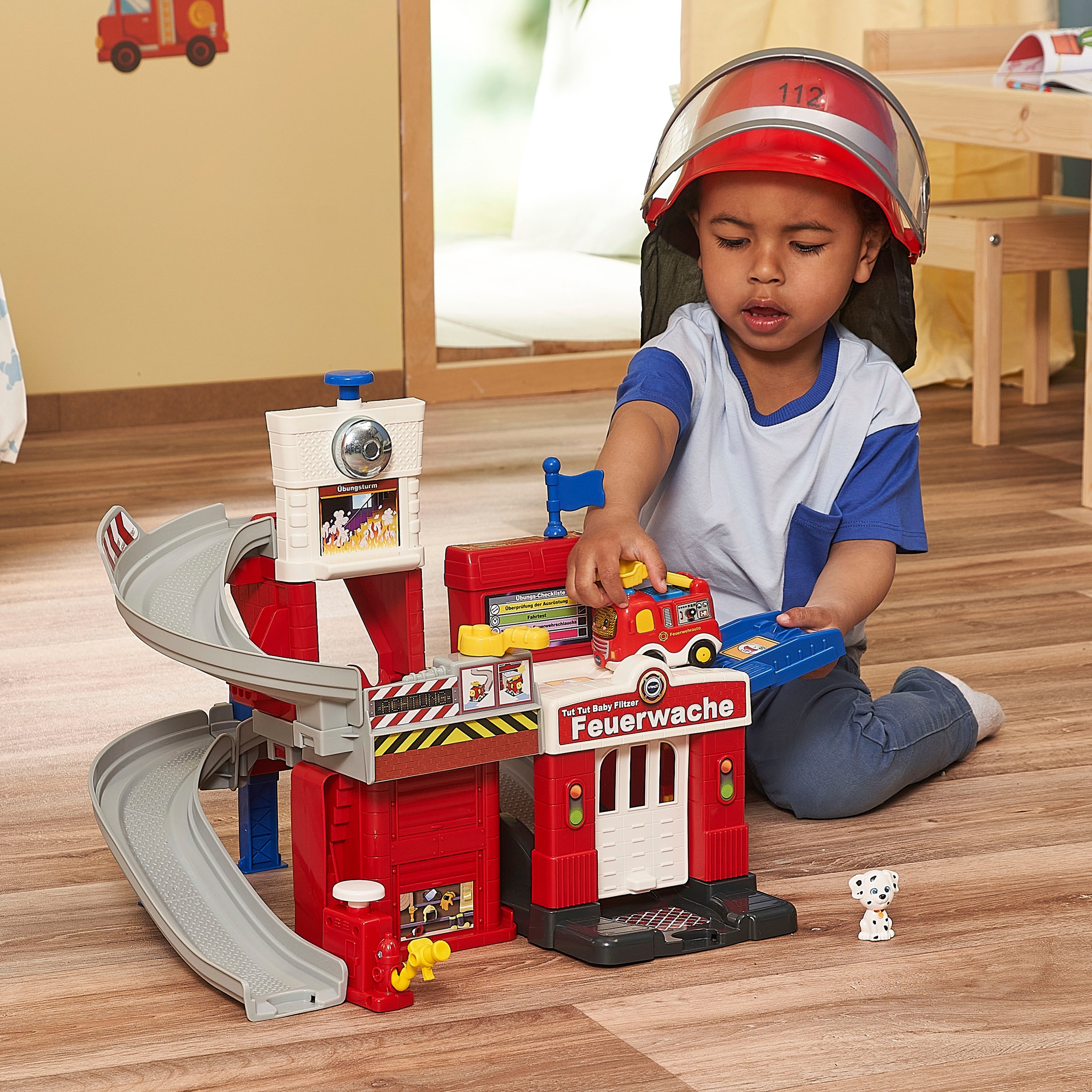 Vtech® Spielwelt »Tut Tut Baby Flitzer, Feuerwache«, mit Sound