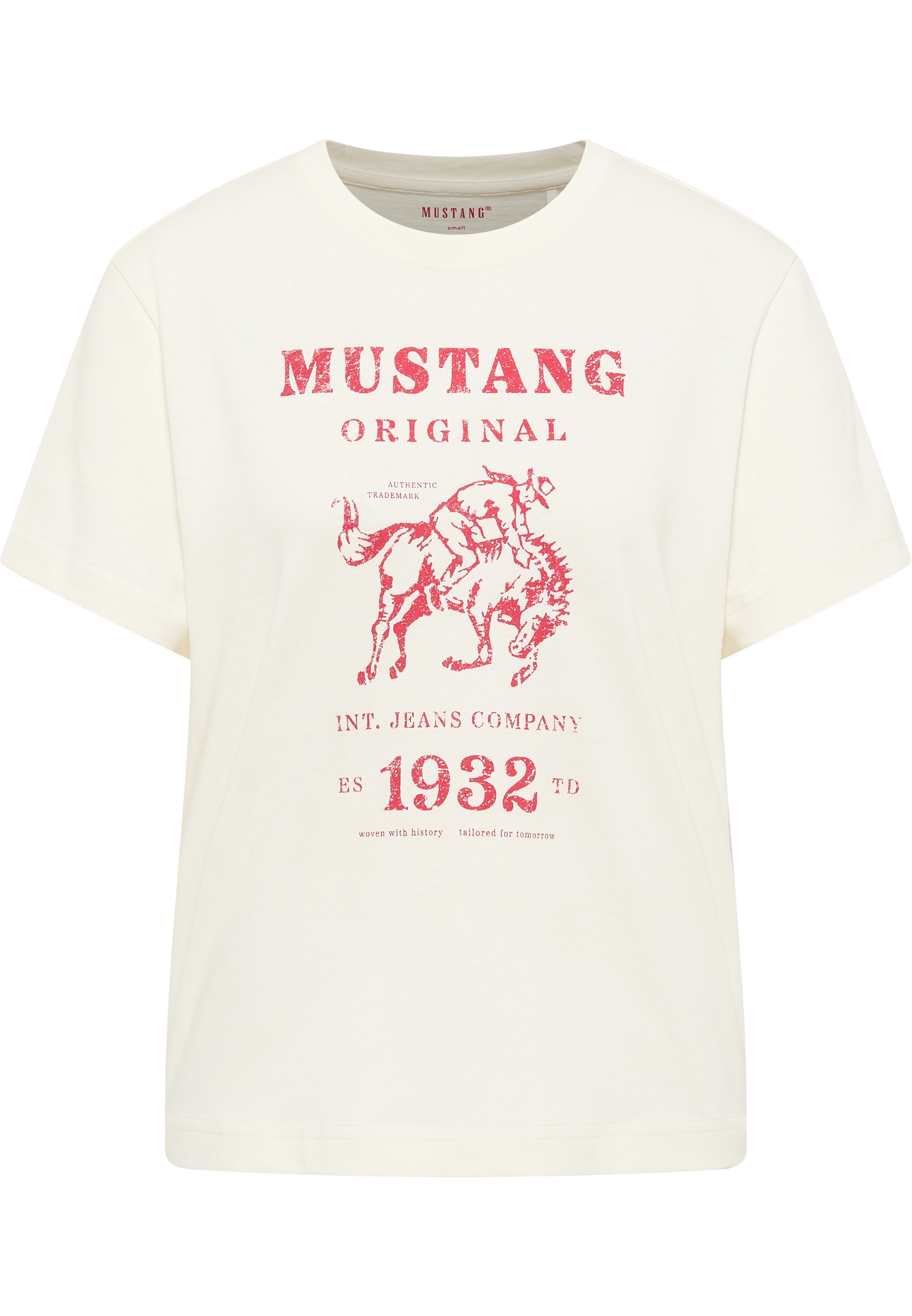 MUSTANG Kurzarmshirt »Damen Style Floris«