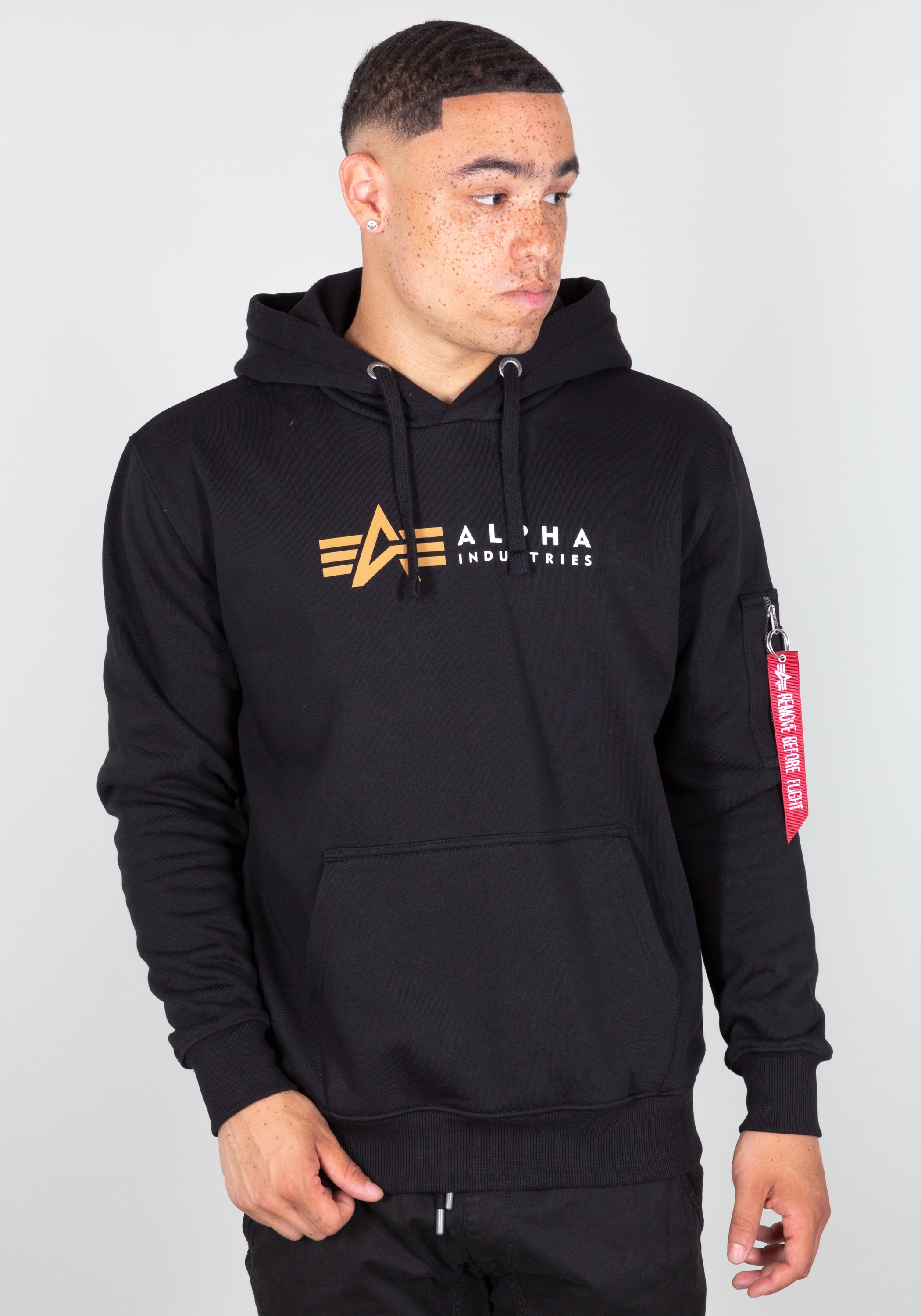 Alpha Industries Hoodie »Alpha Industries Men - Hoodies Alpha Label Hoodie«