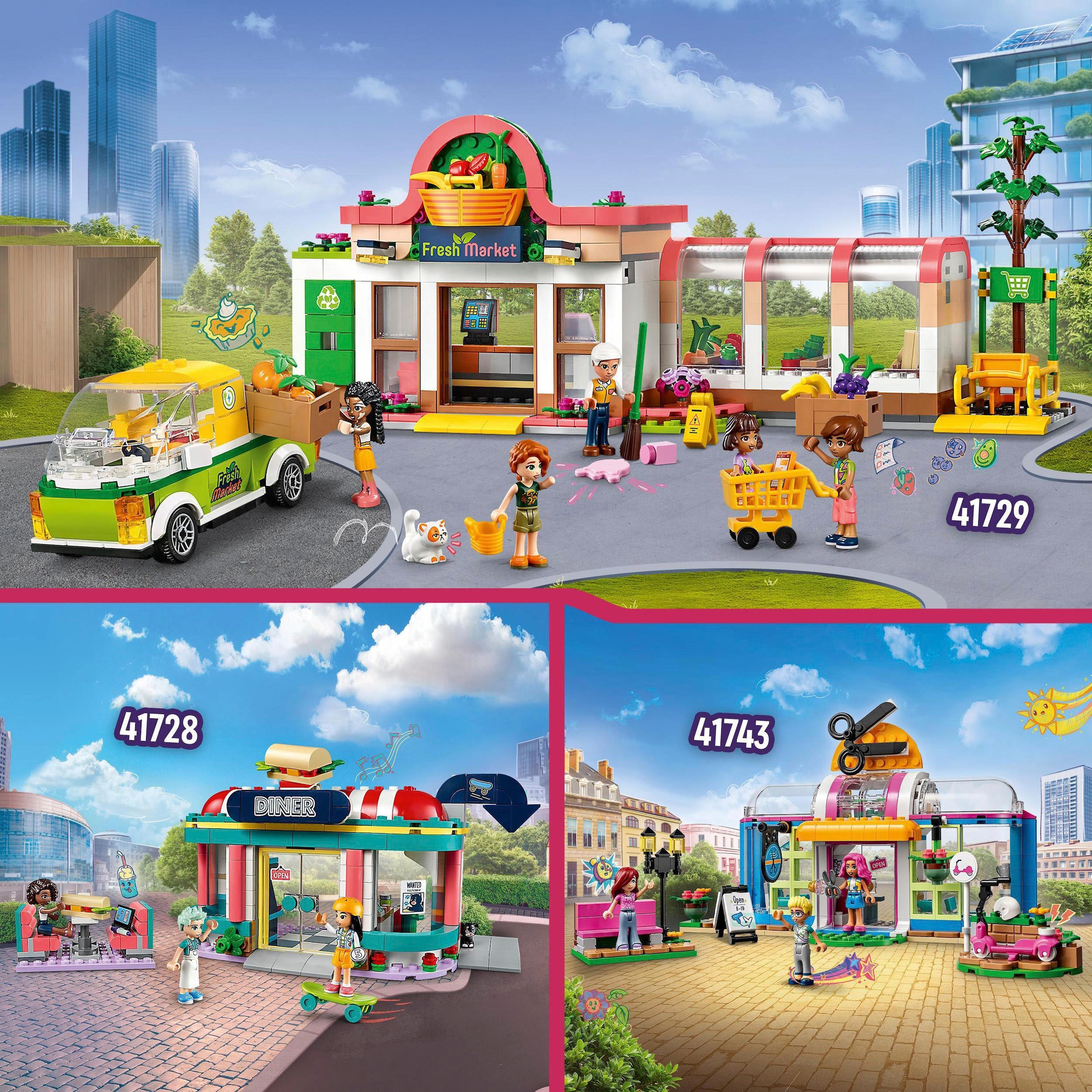 LEGO® Konstruktionsspielsteine »Bio-Laden (41729), LEGO® Friends«, (830 St.), Made in Europe