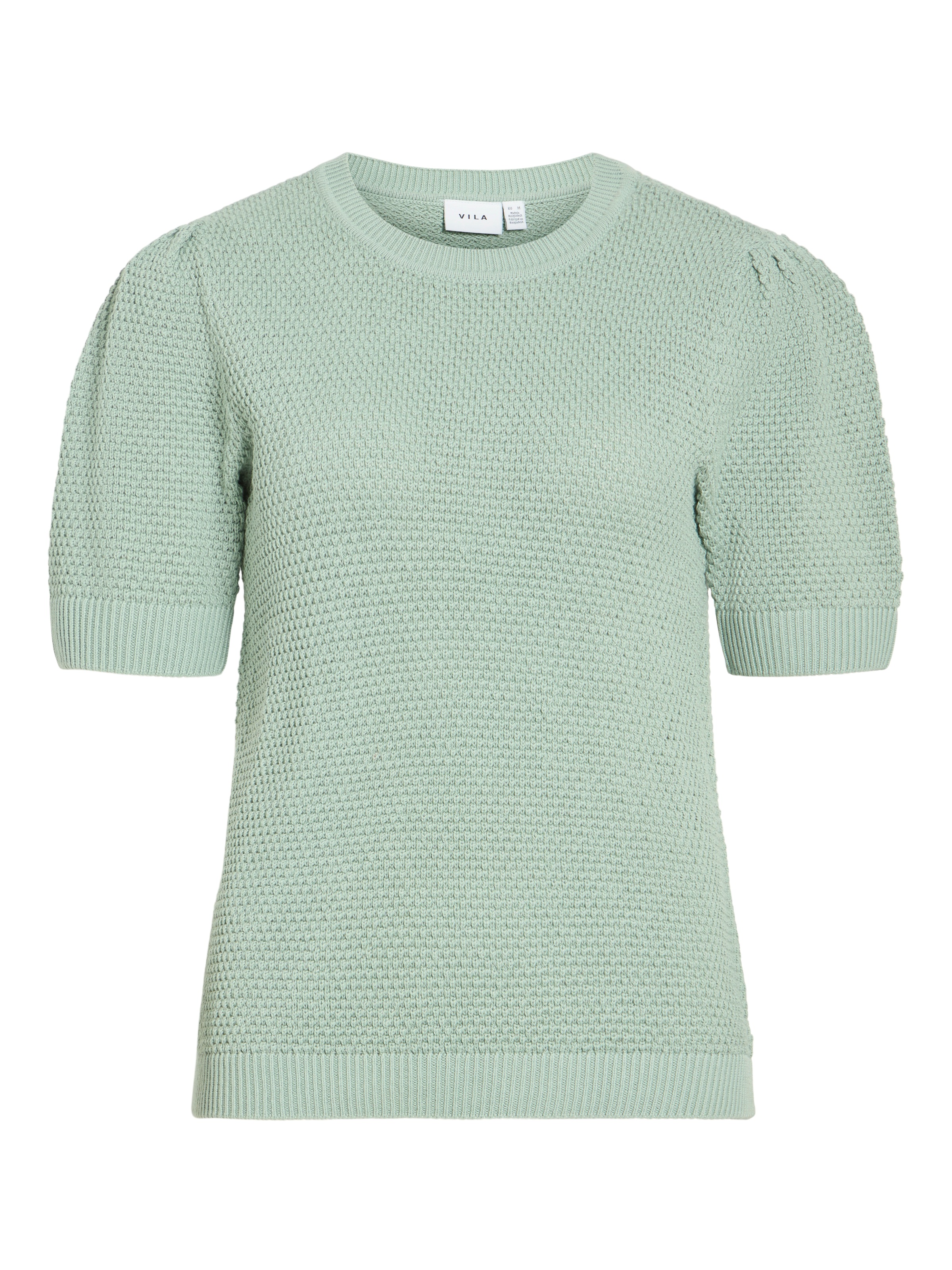 Vila Kurzarmpullover »VIDALO O-NECK S/S KNIT TOP - NOOS«