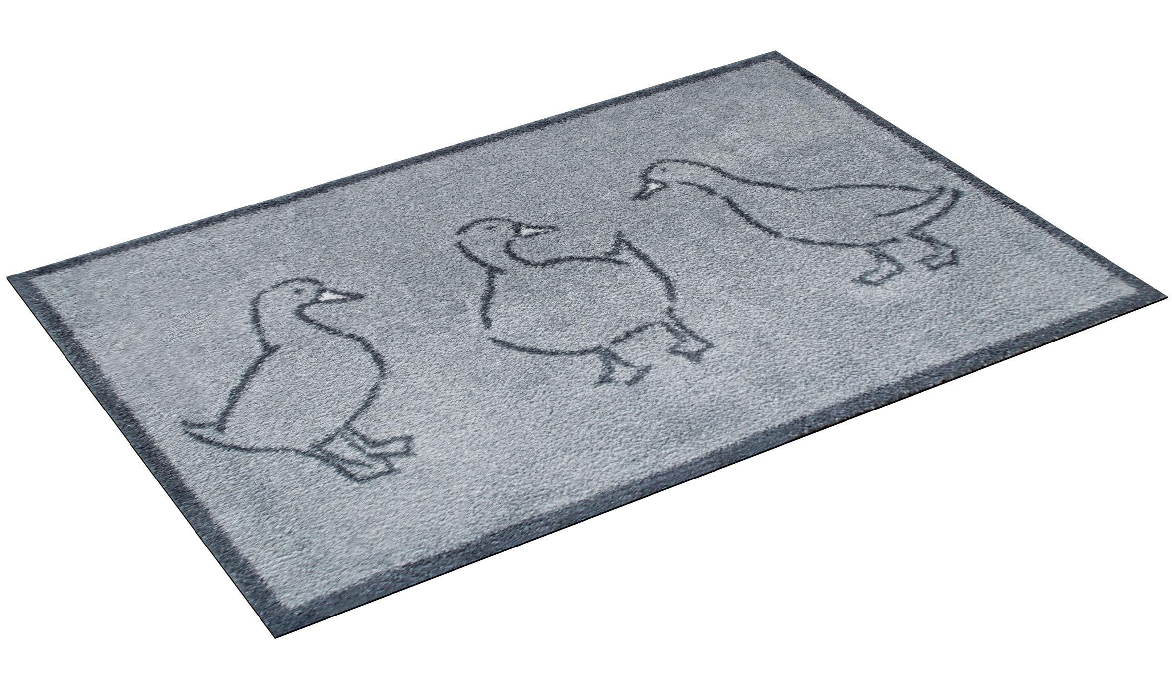 Turtle Mat Fußmatte »Ducks«, rechteckig, 9 mm Höhe