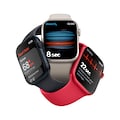 Apple Smartwatch »Series 8, GPS, Aluminium-Gehäuse, 41 mm mit Sportarmband«, (Watch OS)