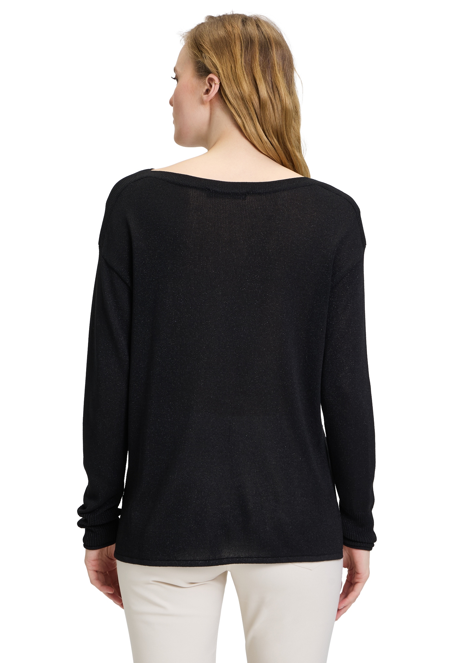 Betty Barclay Rundhalspullover »Feinstrickpullover mit Strass«