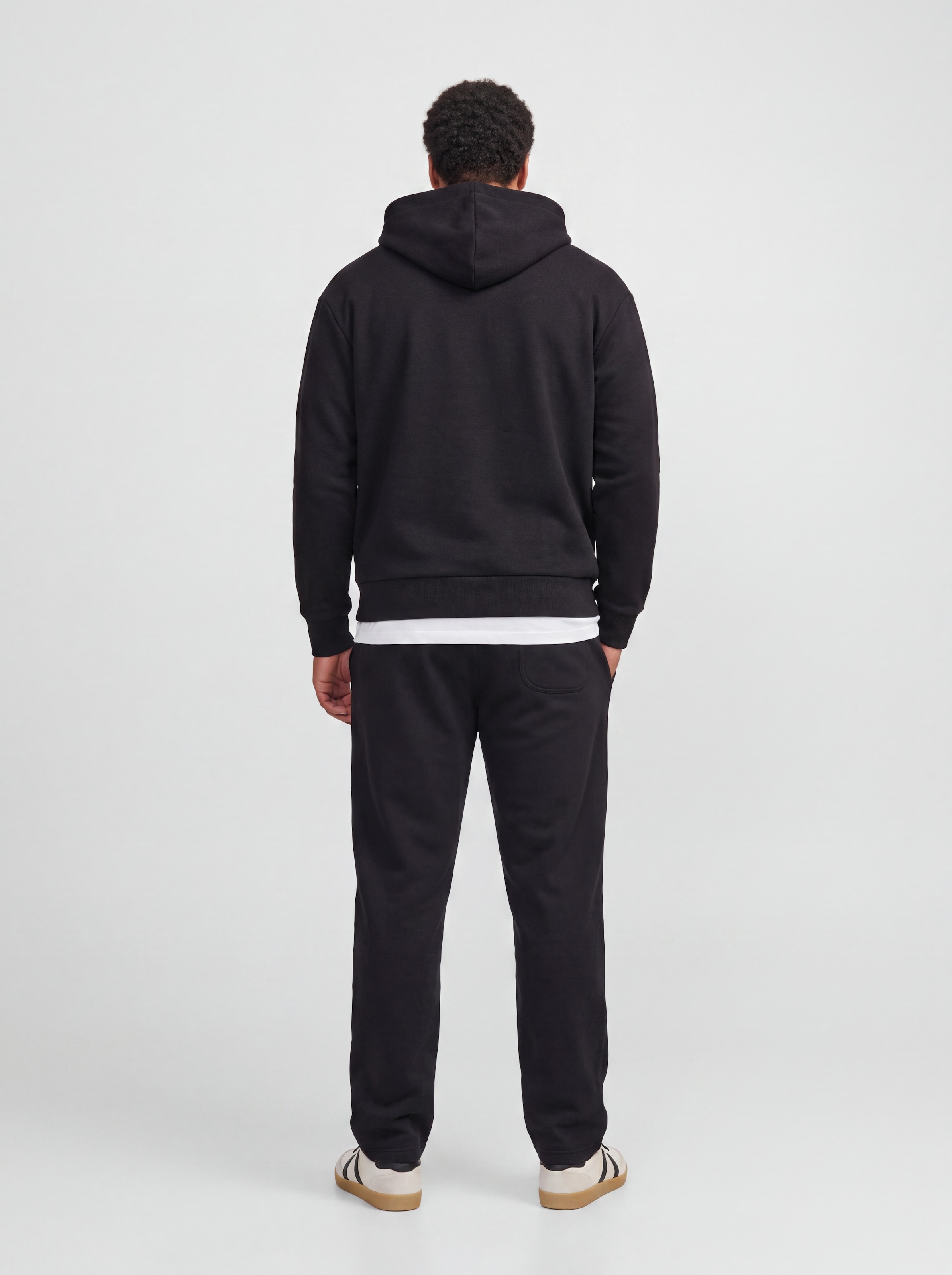 Jack & Jones PlusSize Sweathose »JPSTKANE BRADLEY UNC SWT PANT NOOS PLS«  Materialmix, relaxed fit