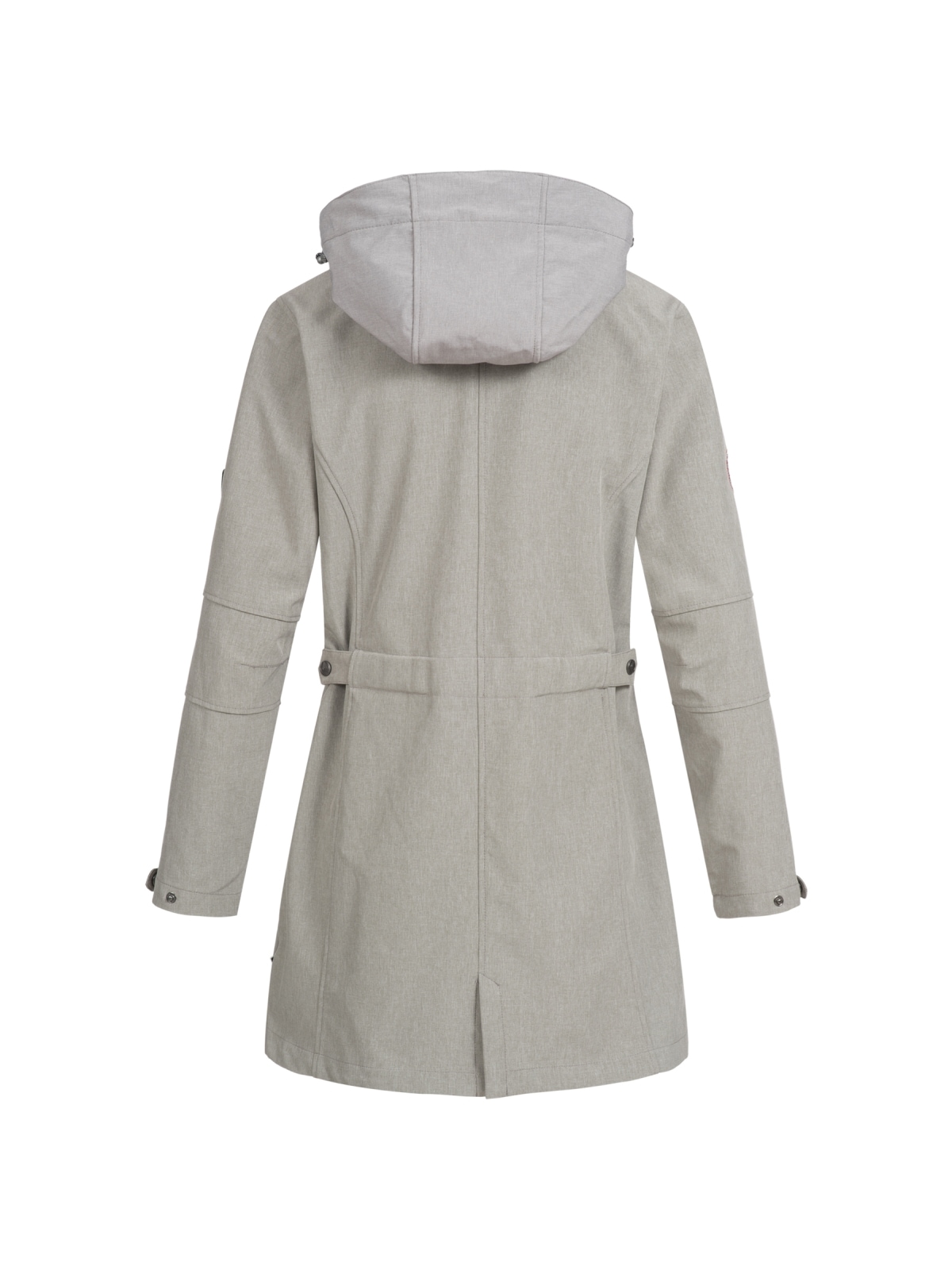 DEPROC Active Softshellmantel »GLACE SILVER LONG WOMEN« auch in Großen Größen erhältlich