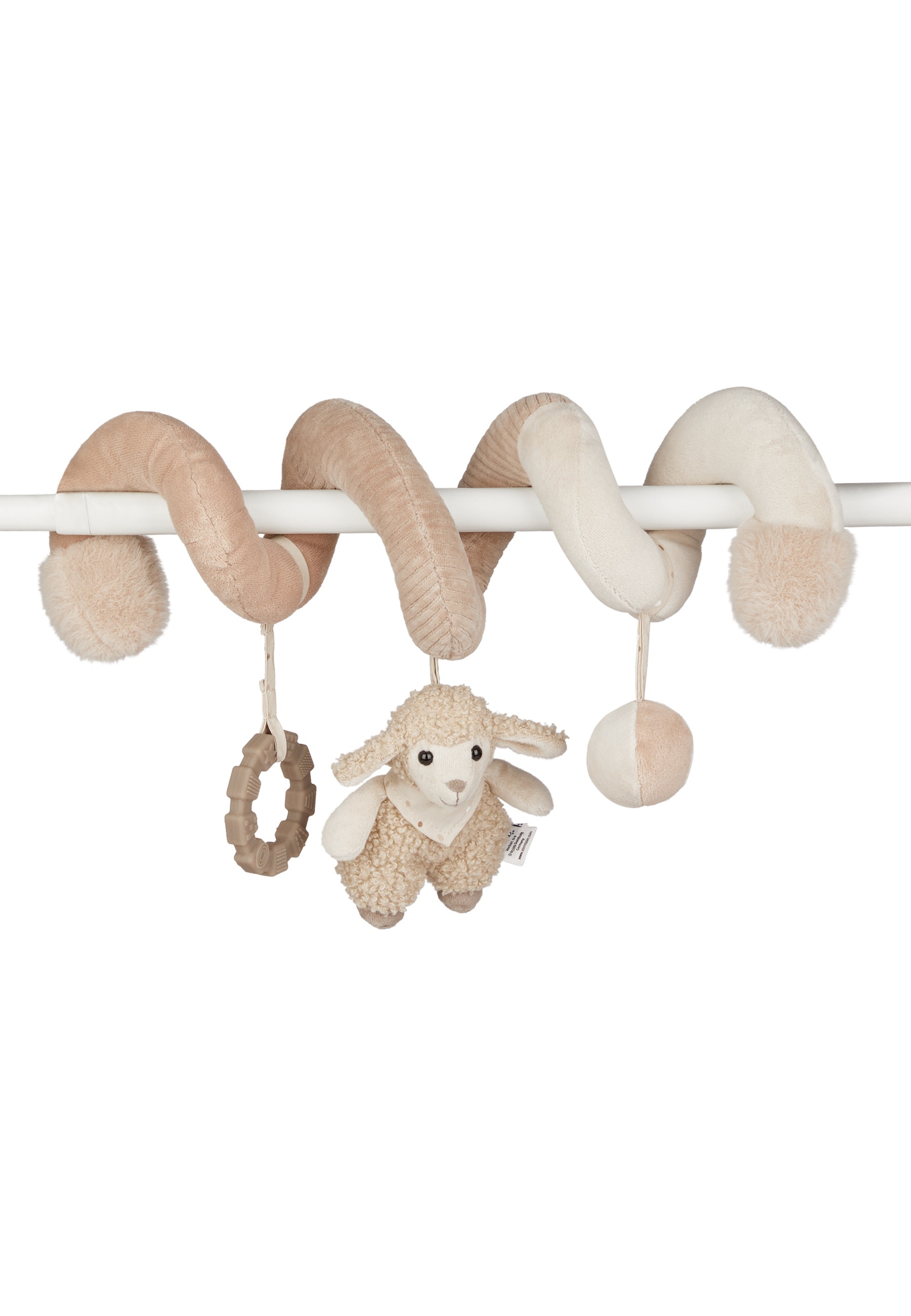 Sterntaler® Kinderwagenanhänger »Spielzeugspirale SCHAF Flocke«