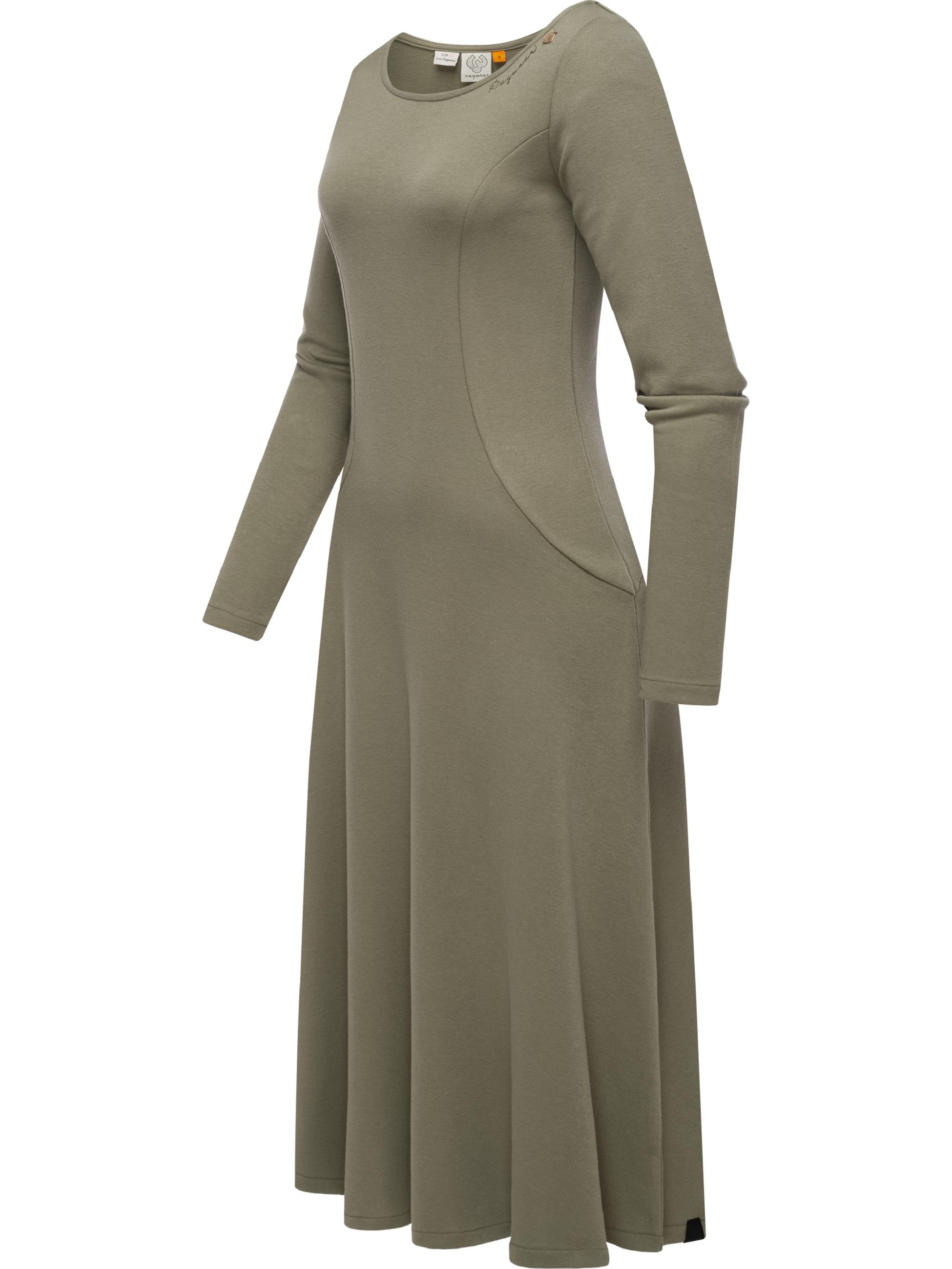 Ragwear Jerseykleid »Jerseykleid Appero Long«, Stylisches Langarm-Kleid für den Winter