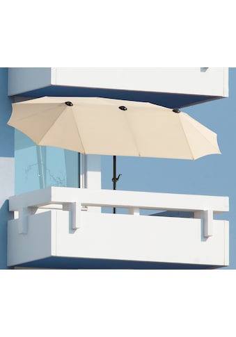 Balkonschirm »Salerno«, mit Schutzhülle, ohne Schirmständer