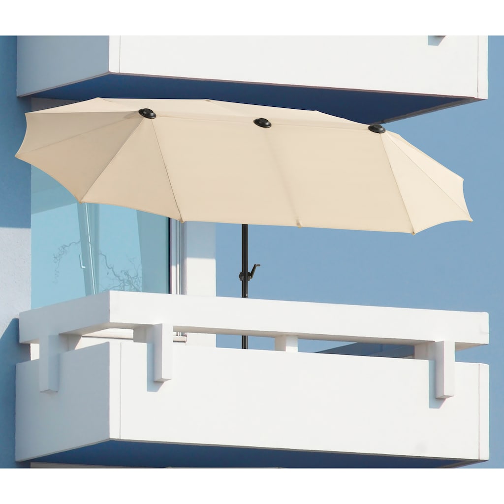 Schneider Schirme Balkonschirm »Salerno«, mit Schutzhülle, ohne Schirmständer