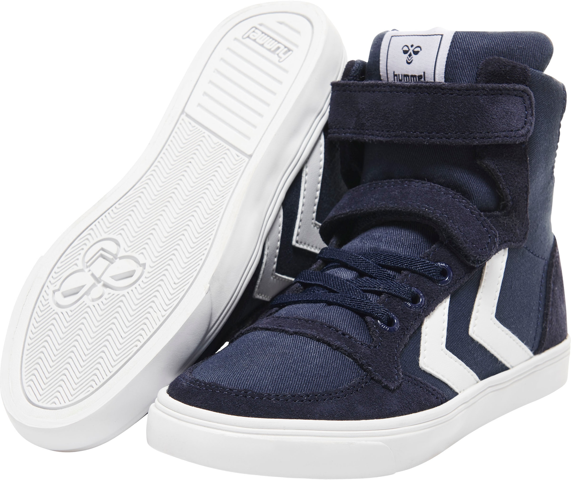 Hummel Sneaker »SLIMMER STADIL HIGH JR« in blau, Größe 36