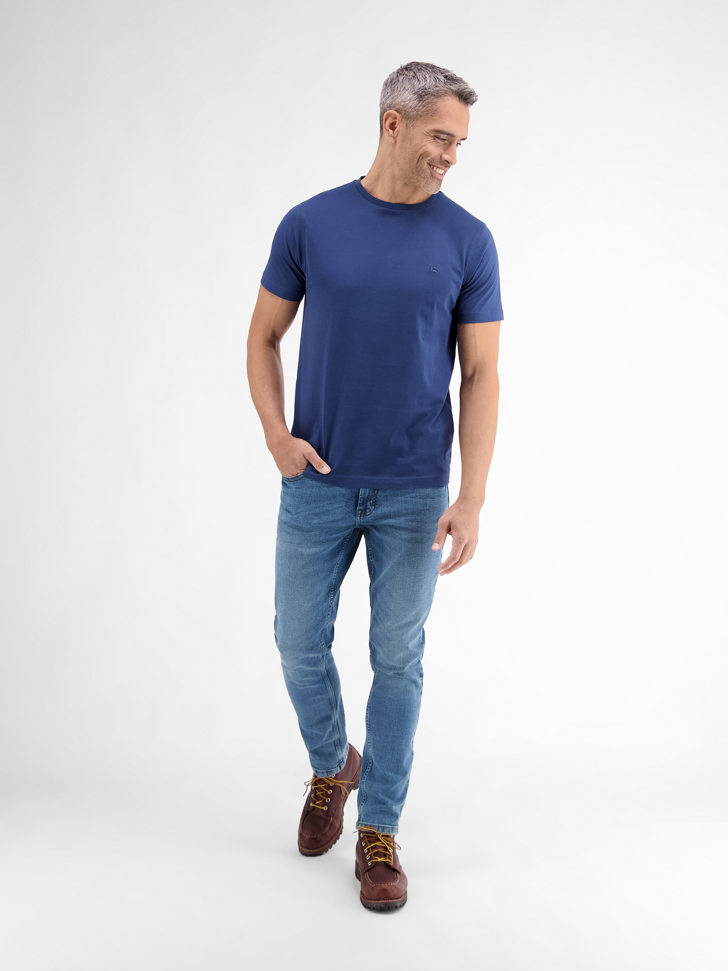 LERROS 5-Pocket-Hose »LERROS CONLIN 5-Pocket Stretch-Denim, SLIM FIT, unifarben CONLIN«