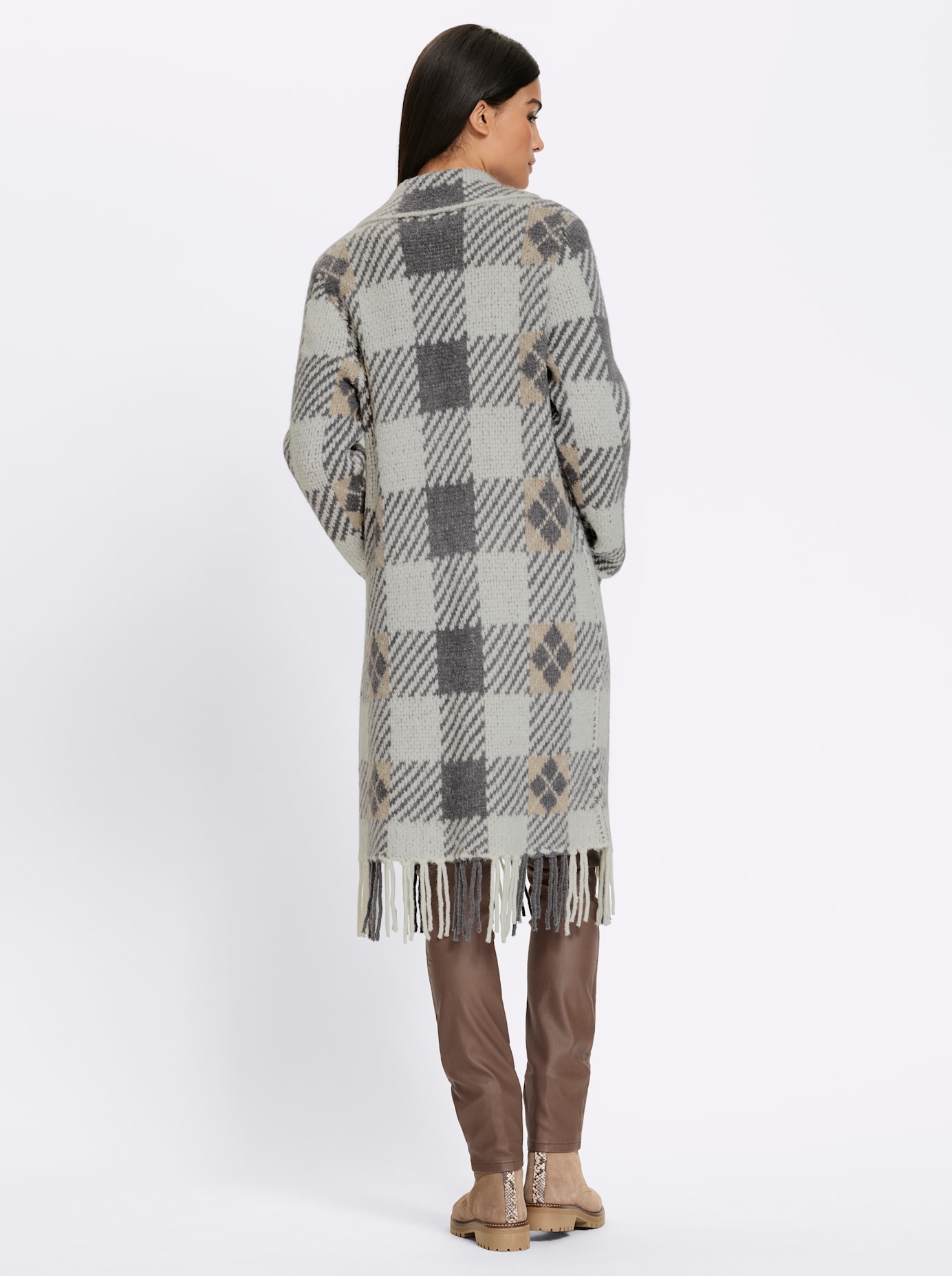 heine Longstrickjacke