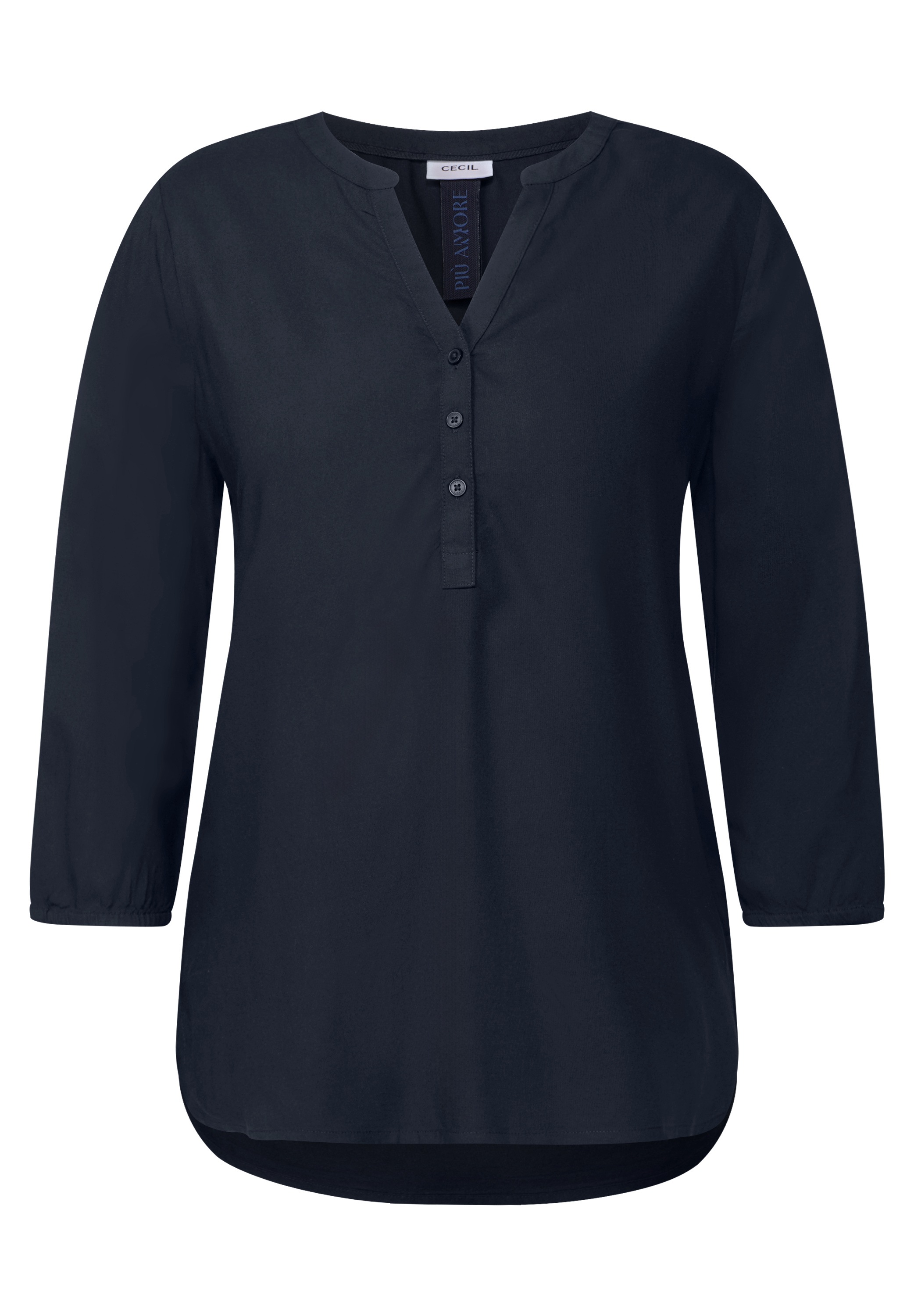 Cecil Klassische Bluse, in Unifarbe