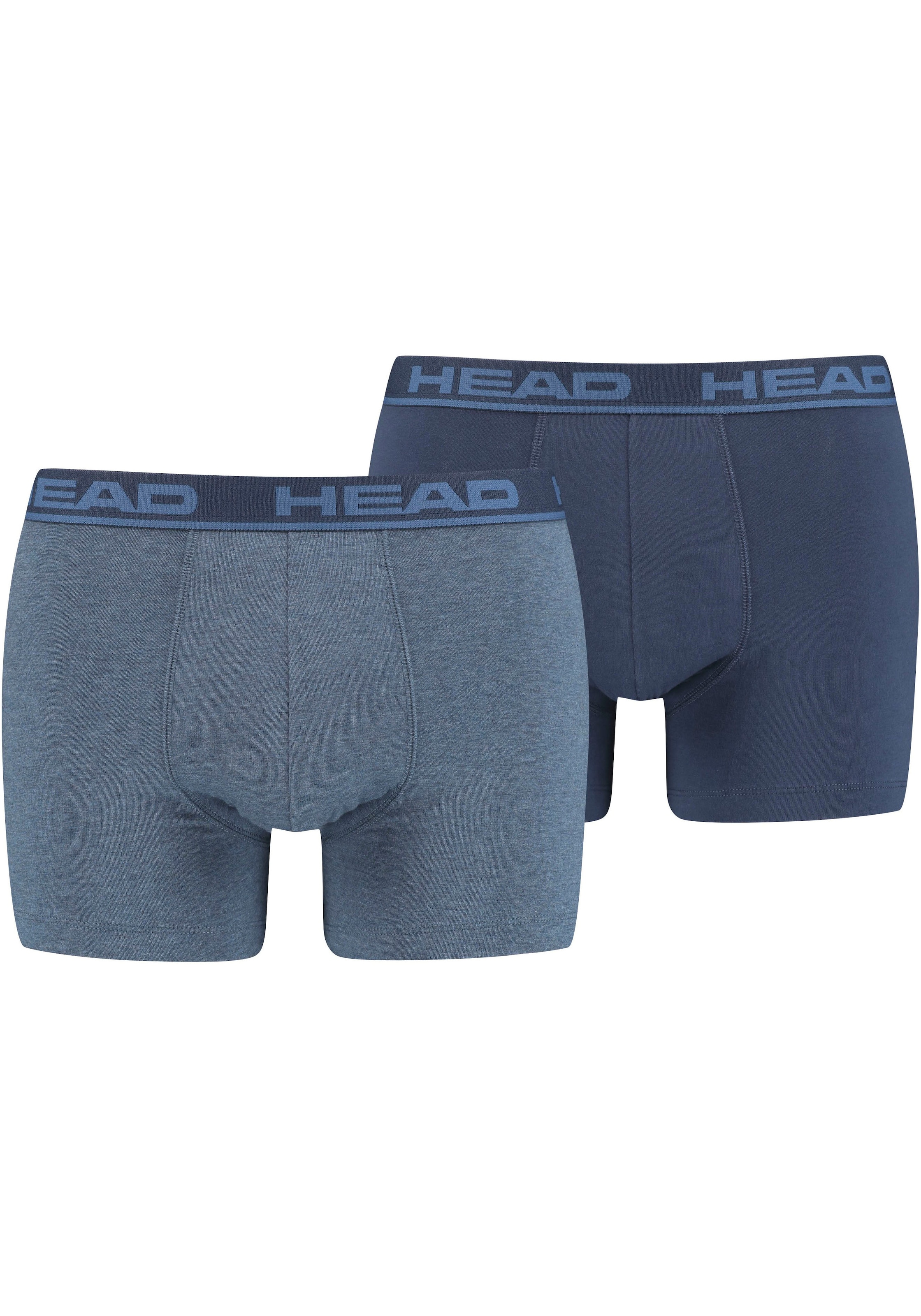 Boxershorts, (2er-Pack), mit elastischem Logobund