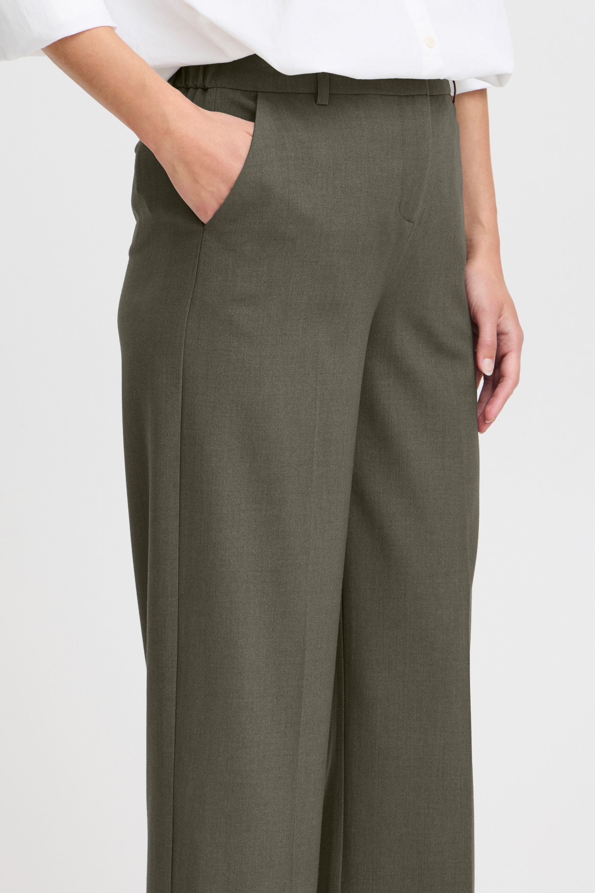 b.young Stoffhose »Stoffhose BYDANTA WIDE LEG PANTS 2 CROPPED«
