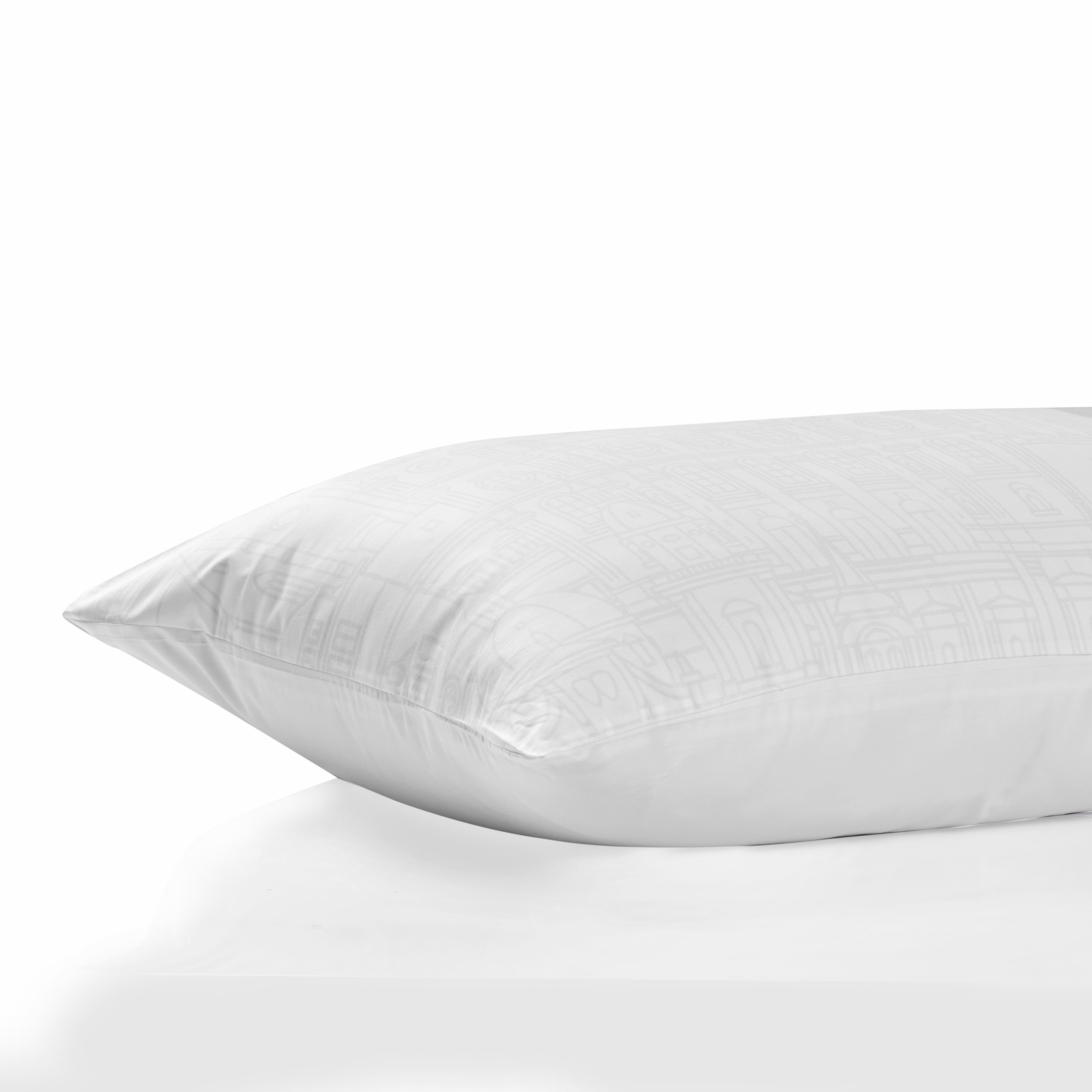 Florella Kissenbezüge »Skyline, Sagenhaft Satin, 100 % Baumwolle« Doppelpack, passend für 2 Kissen 40 x 80 cm