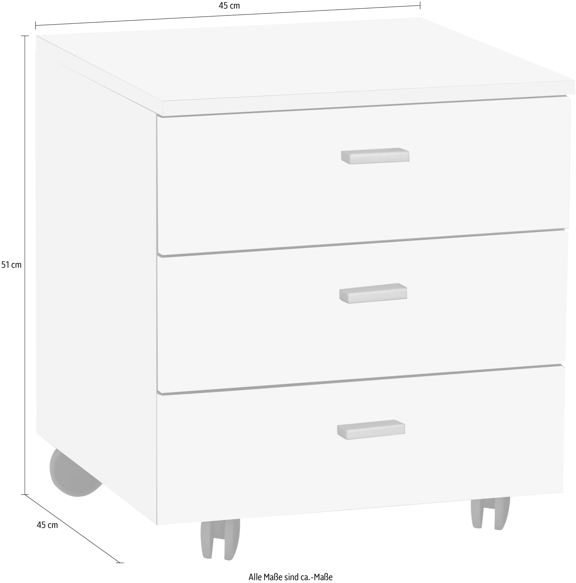 Mäusbacher Rollcontainer »Big System Office«, Breite 45 cm