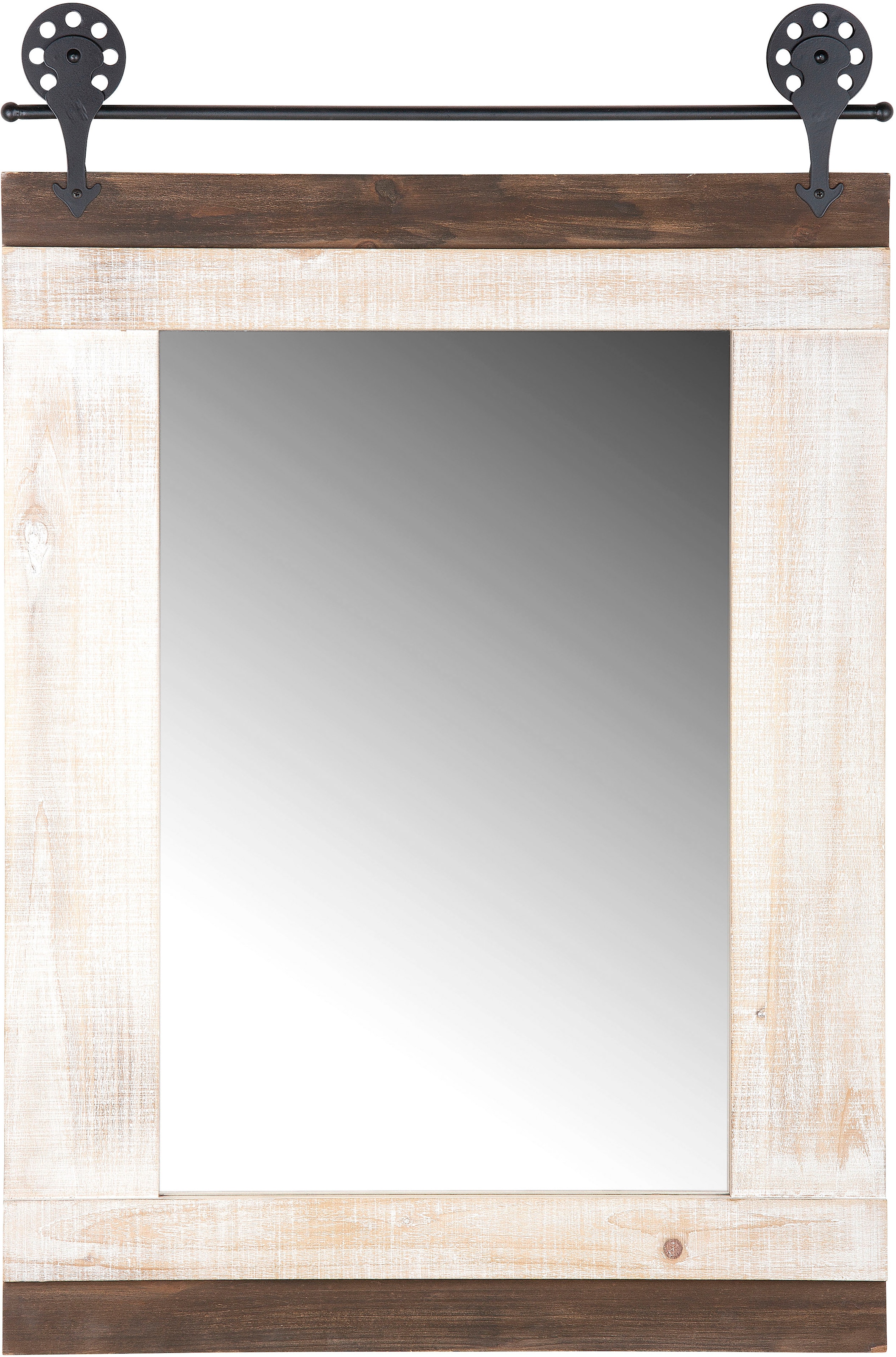 Artland Wandspiegel »Rahmenlos«, - rahmenloser Spiegel/Mirror zum Aufhängen  geeignet als Ganzkörperspiegel, Badspiegel/Badezimmerspiegel,  Schminkspiegel, Flurspiegel, kleiner Spiegel für Gäste-WC oder  Wohnzimmerspiegel, inkl. Aufhänger für die Wand