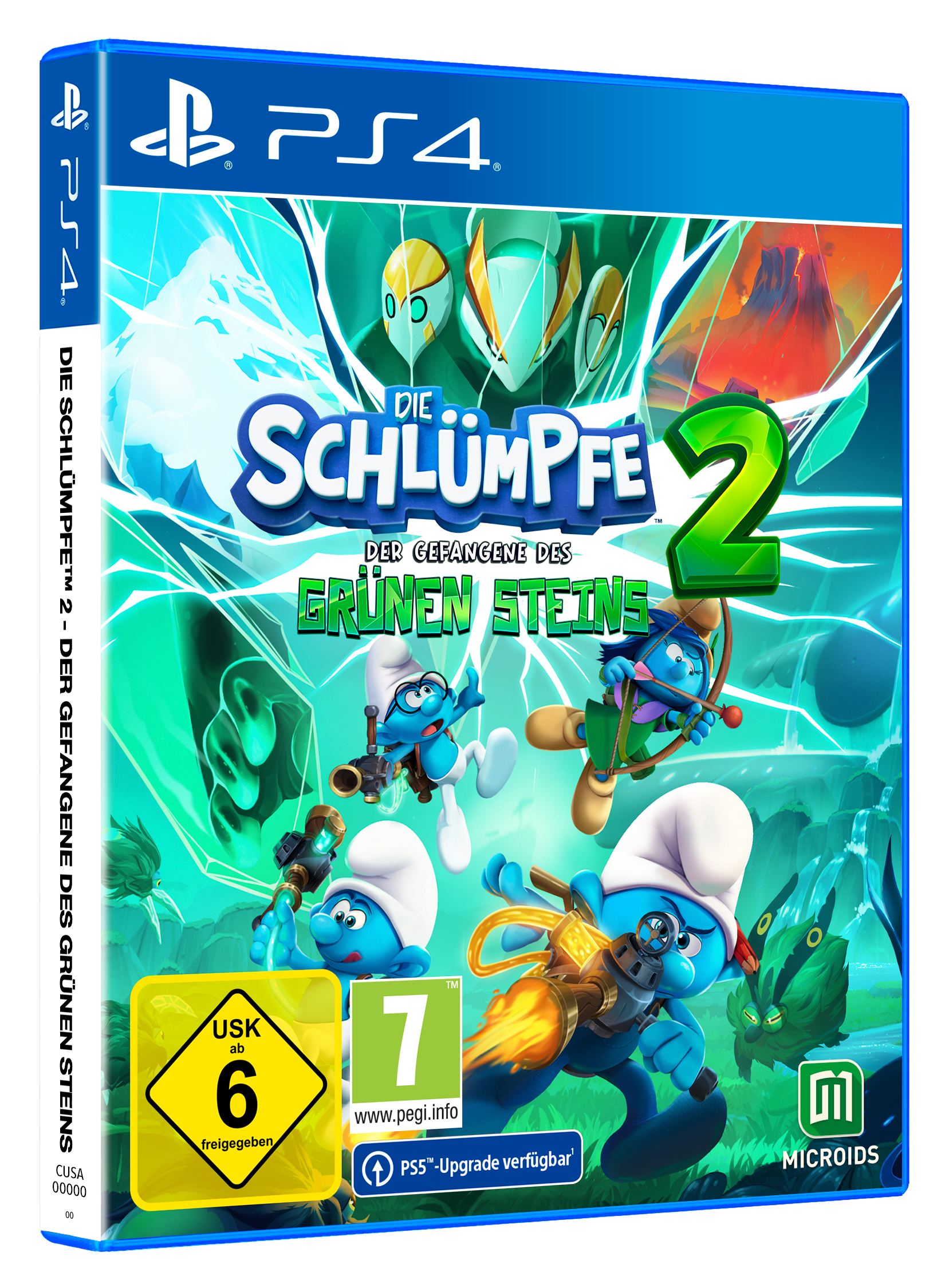 Astragon Spielesoftware »Die Schlümpfe 2 - Der Gefangene des grünen Steins«, PlayStation 4