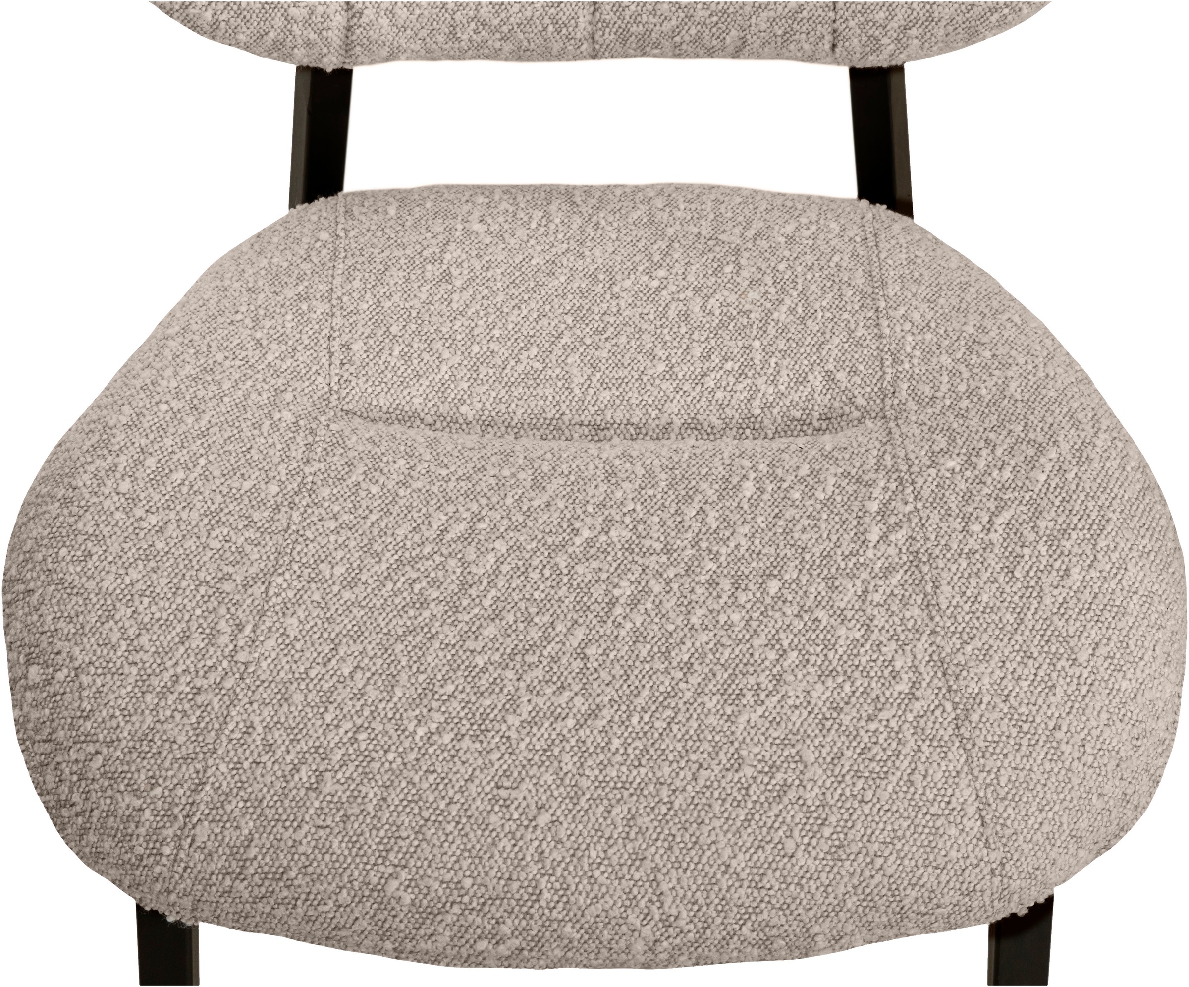 OMG Design Esszimmerstuhl »Joe«, (Set), 1 St., Stoff, moderner Bouclé Bezug, bequem gepolstert, Küchenstuhl