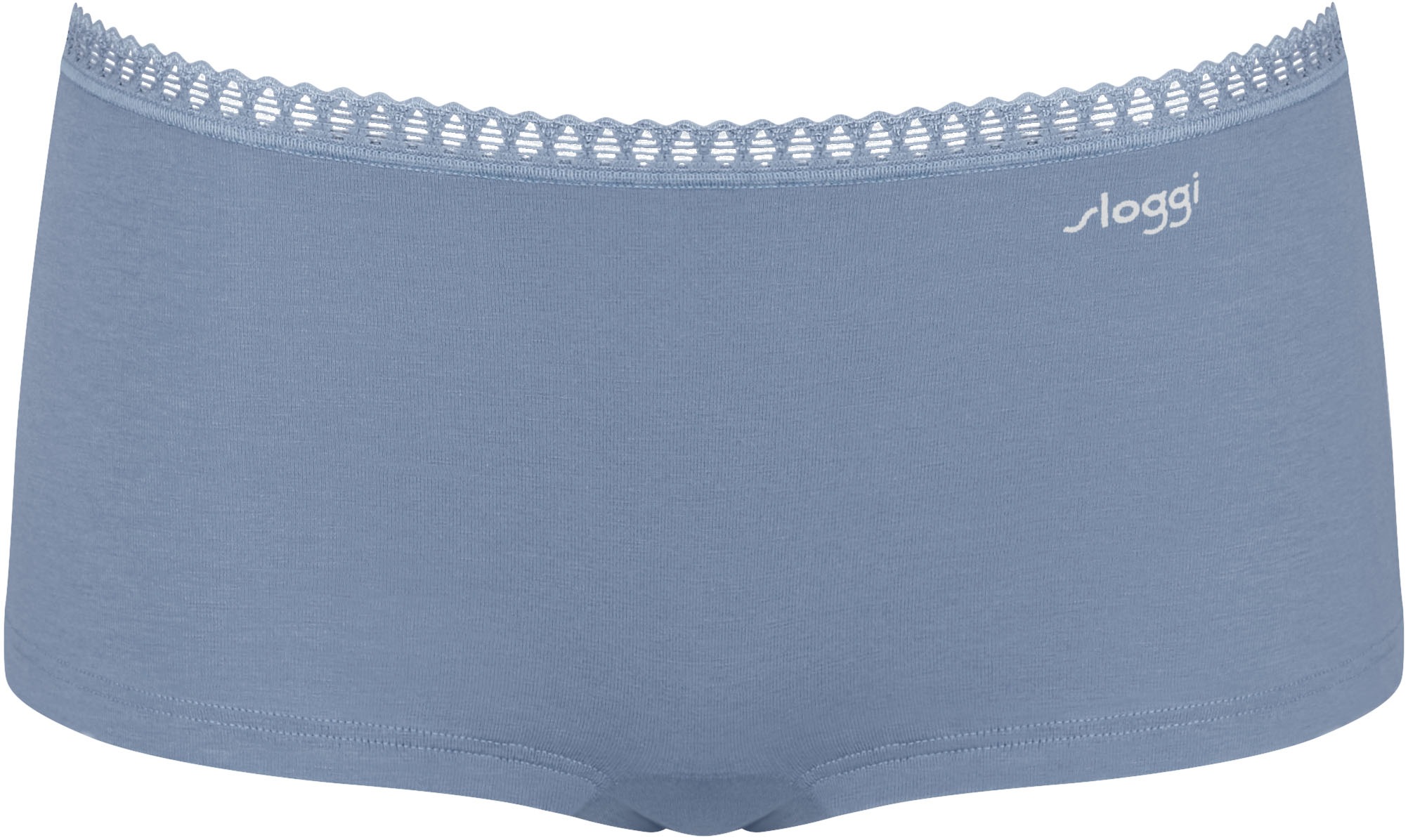 sloggi Retro Pants »GO Crush«, (3er Pack), Spitzendetails, Multipack, Baumwollmix, weich, elastisch, bequem