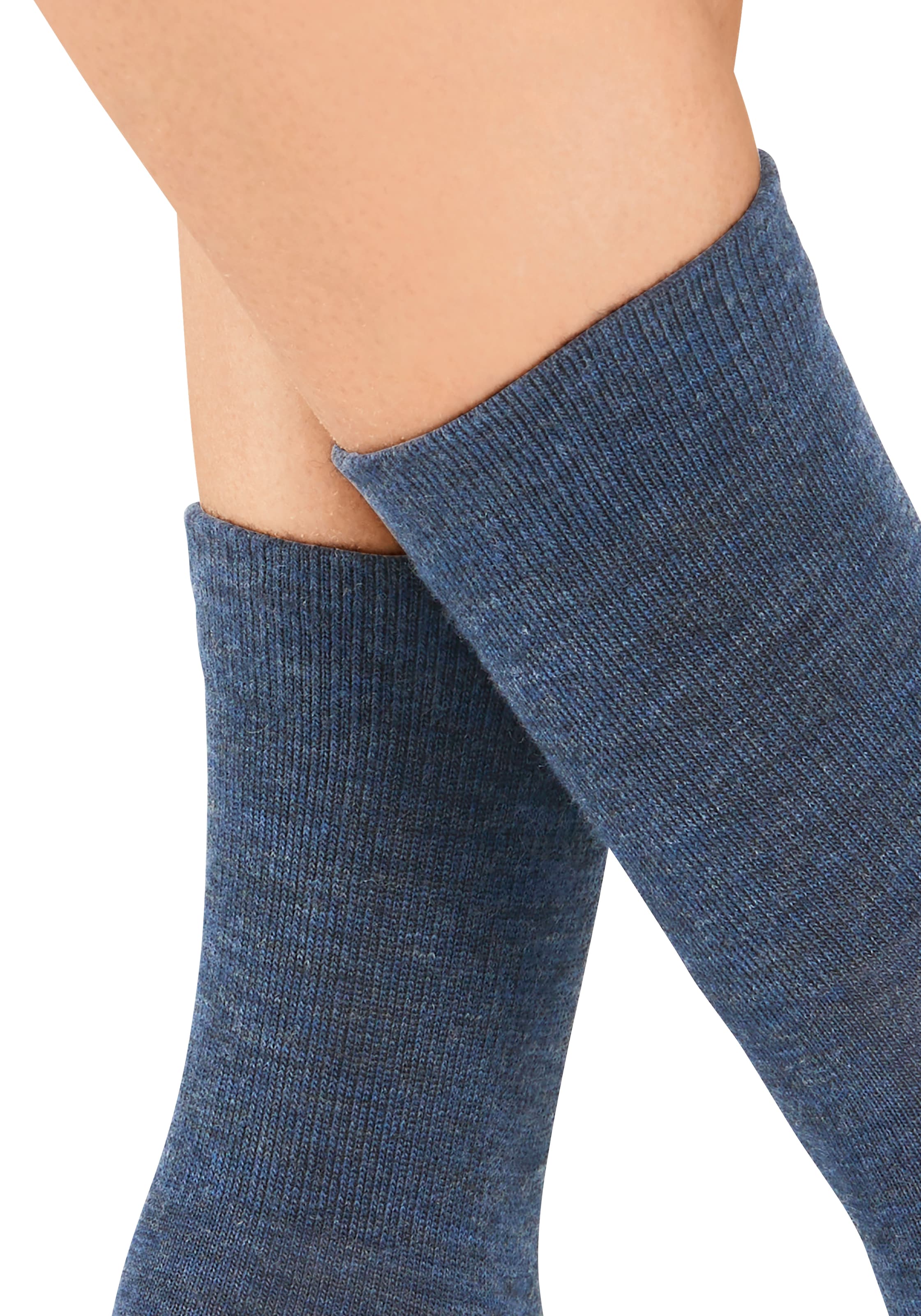 Bench. Wandersocken, (2 Paar), Wollsocken aus flauschigem Material mit 51% Wolle