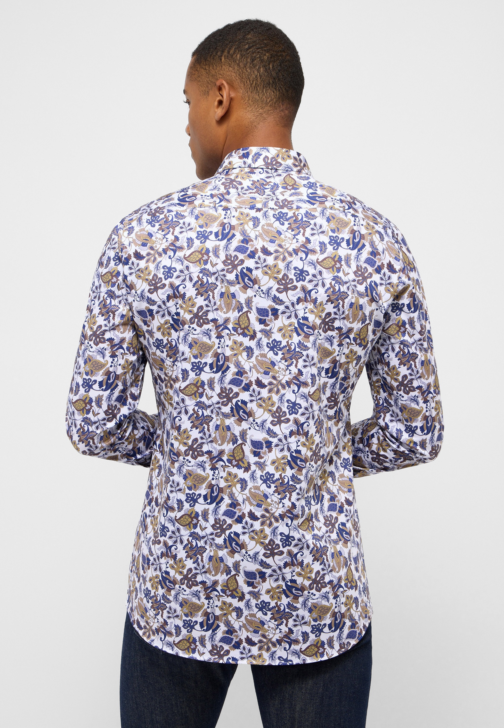 Eterna Langarmhemd »SLIM FIT«, NON IRON (bügelfrei)