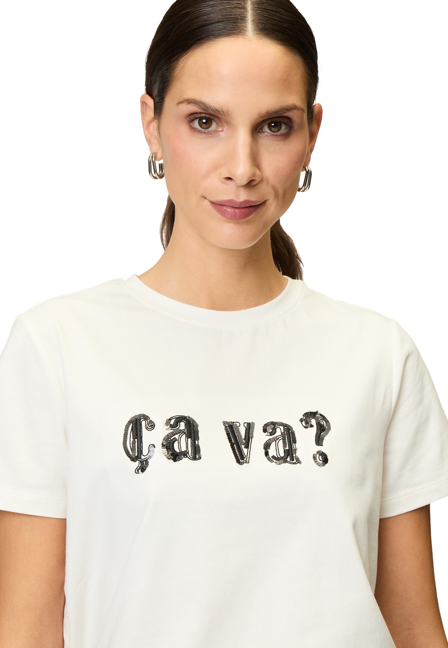Zero T-Shirt »Shirt mit Aufdruck«