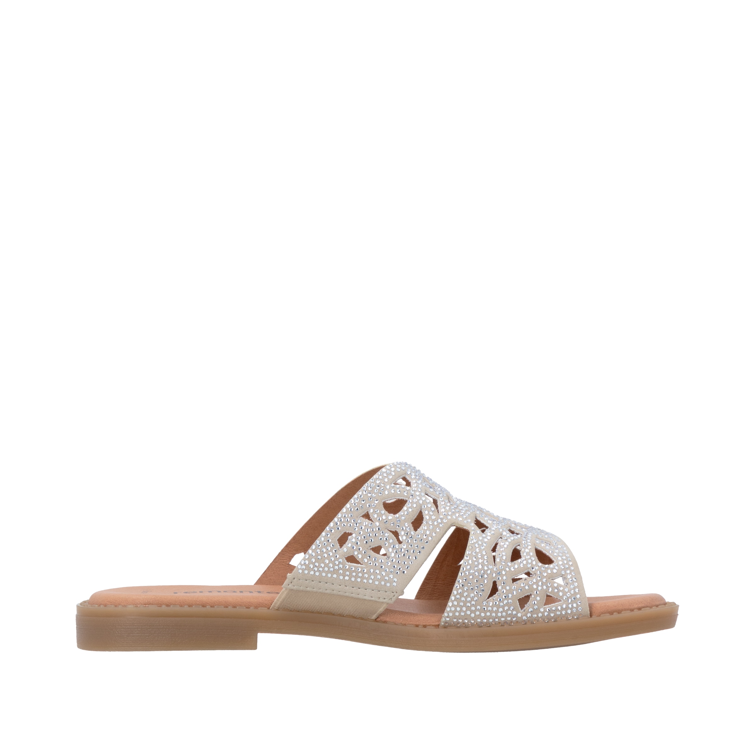 Remonte Pantolette  Sommerschuh mit Glitzersteine und Feel Soft-Ausstattung