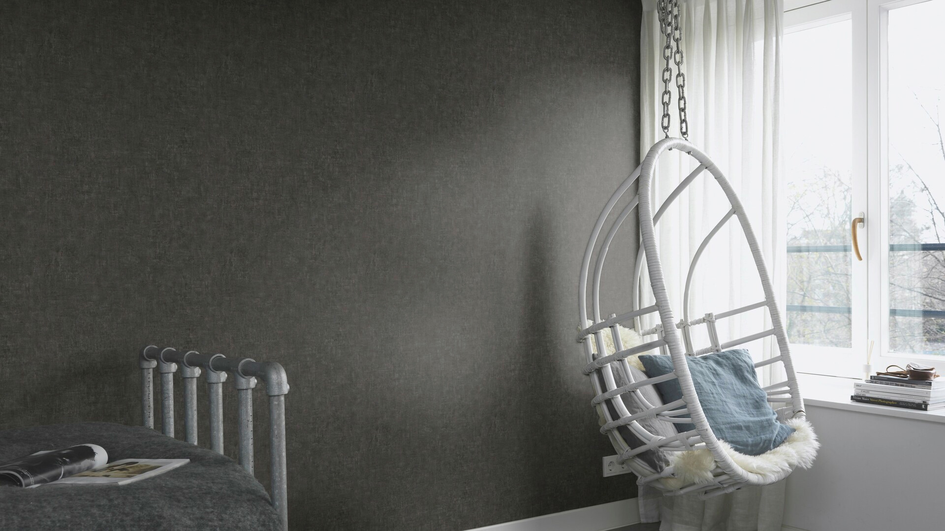 Rasch Vliestapete »Factory IV« einfarbig | uni strukturiert gut lichtbeständig, hochwaschbeständig