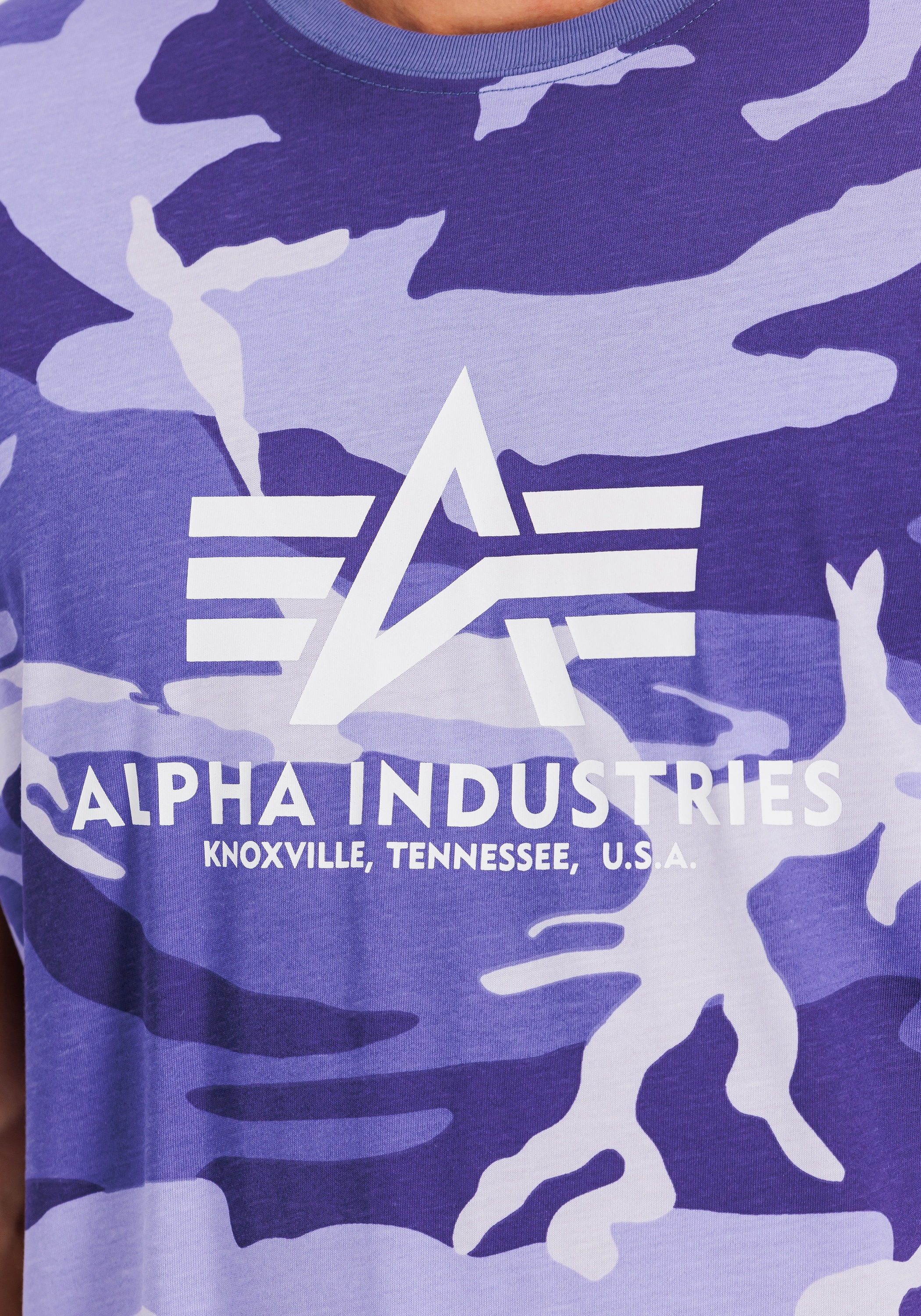 Alpha Industries T-Shirt »Alpha Industries Men - T-Shirts Basic T-Shirt Camo«