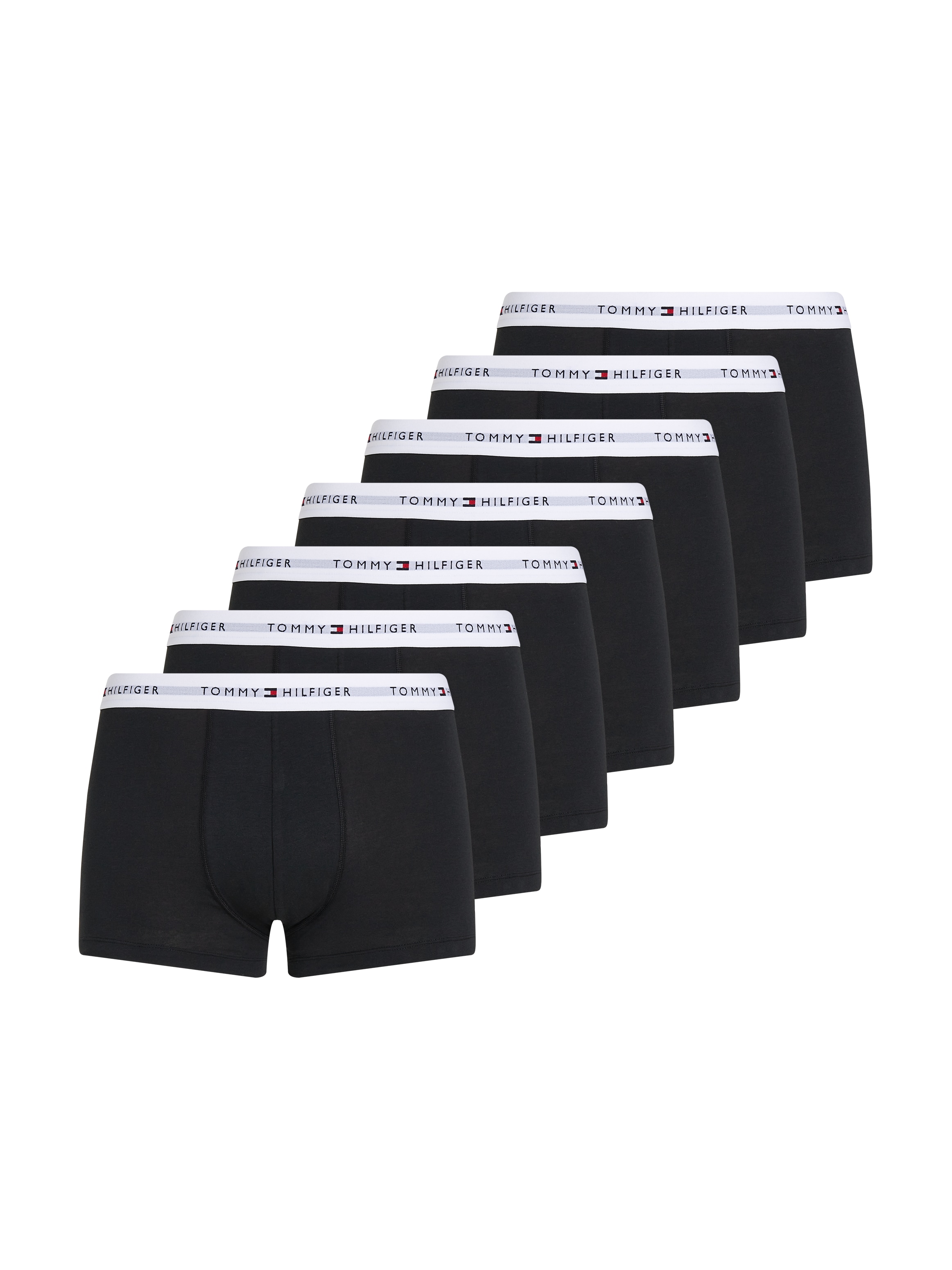 Tommy Hilfiger Underwear Trunk »7P TRUNK«, (Packung, 7 St., 7er), mit Logobund