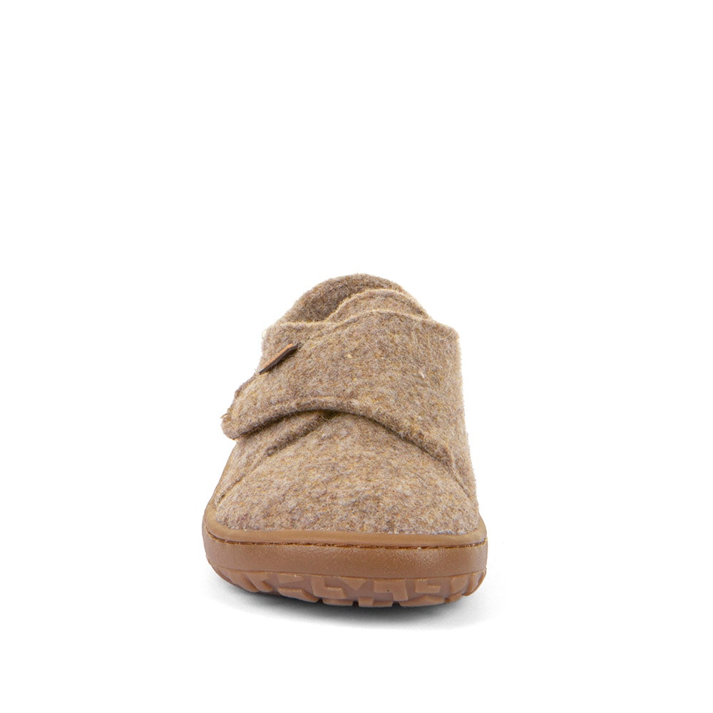 froddo® Hausschuh »BAREFOOT WOOLY«  Klettschuh, Kindergartenschuh mit Wollfutter