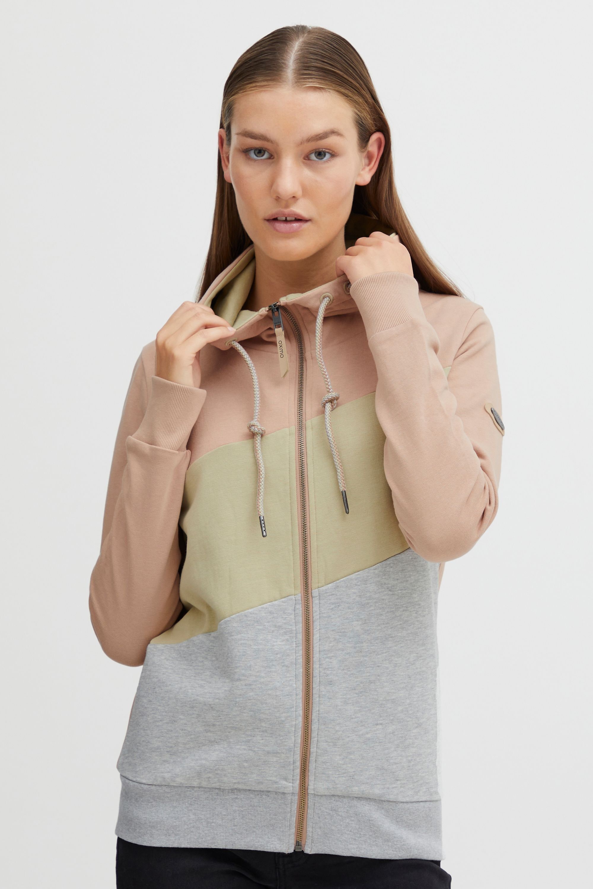 OXMO Sweatjacke »Sweatjacke OXAggi«