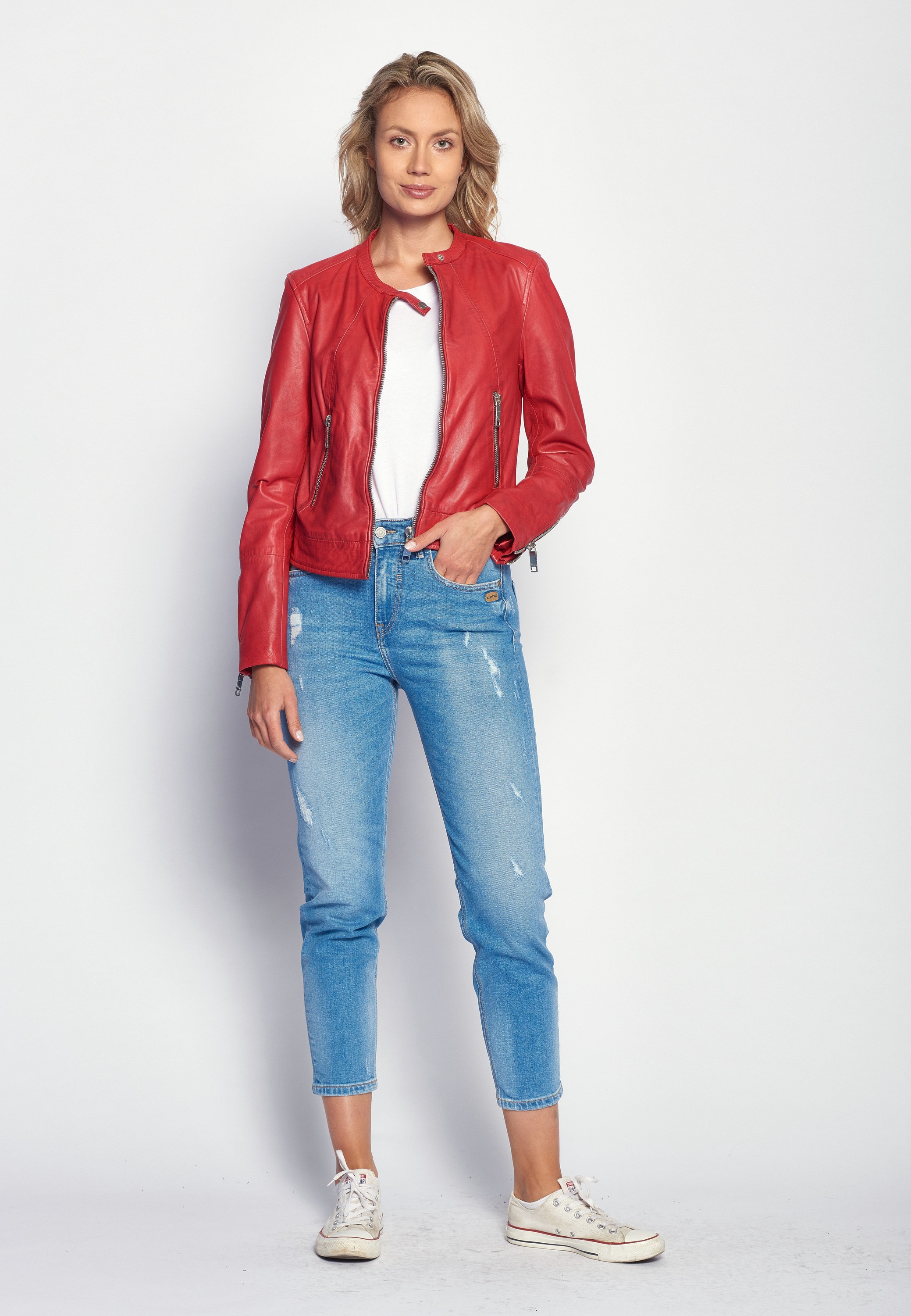 Maze Bikerjacke »Lederjacke«